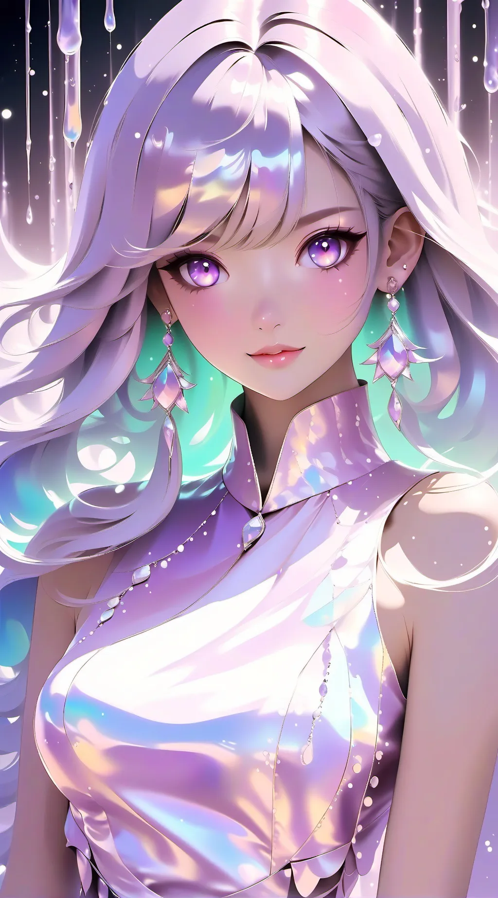 ai character: Luna background