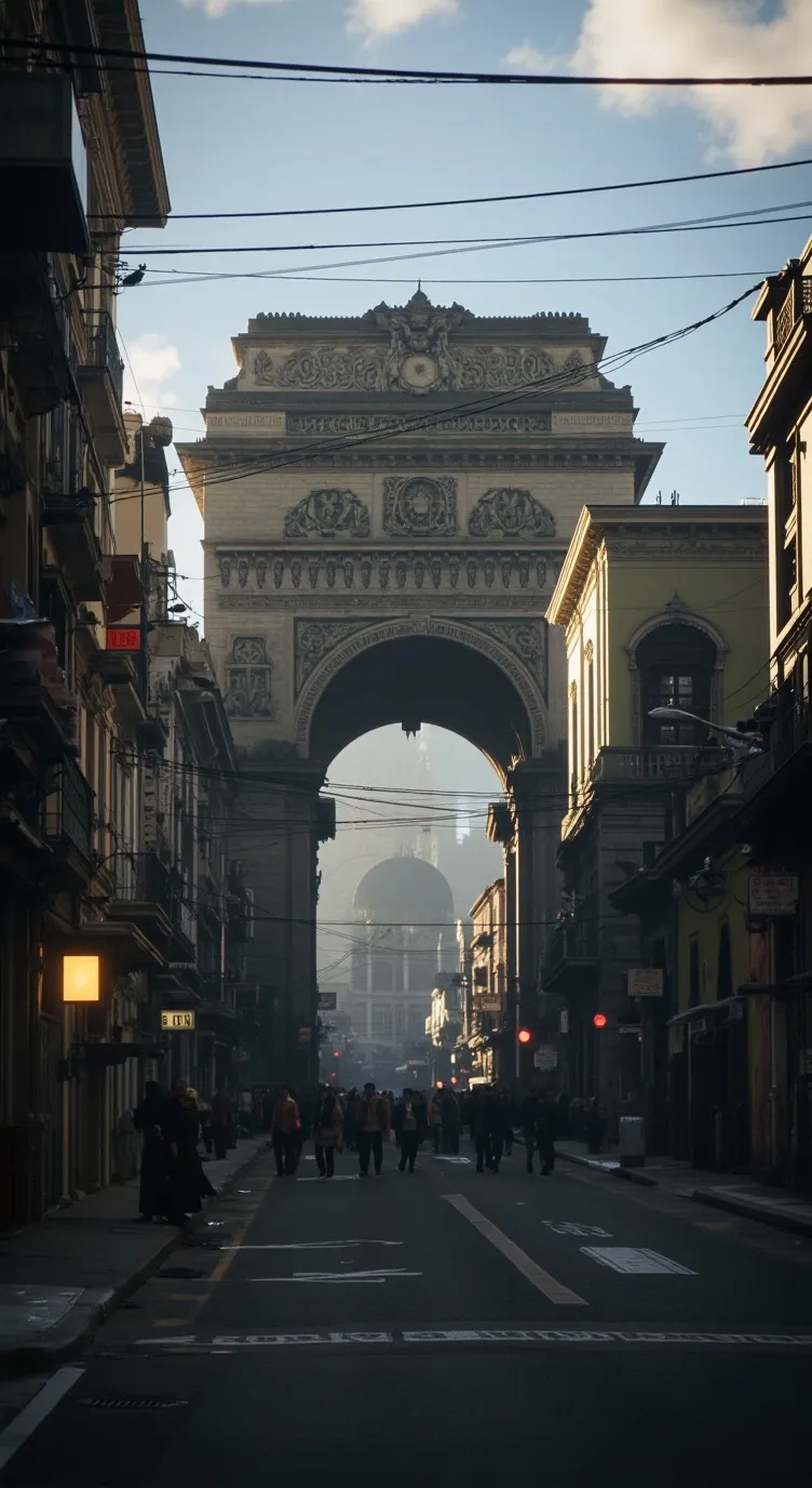 ai character: Simón y Durple  background