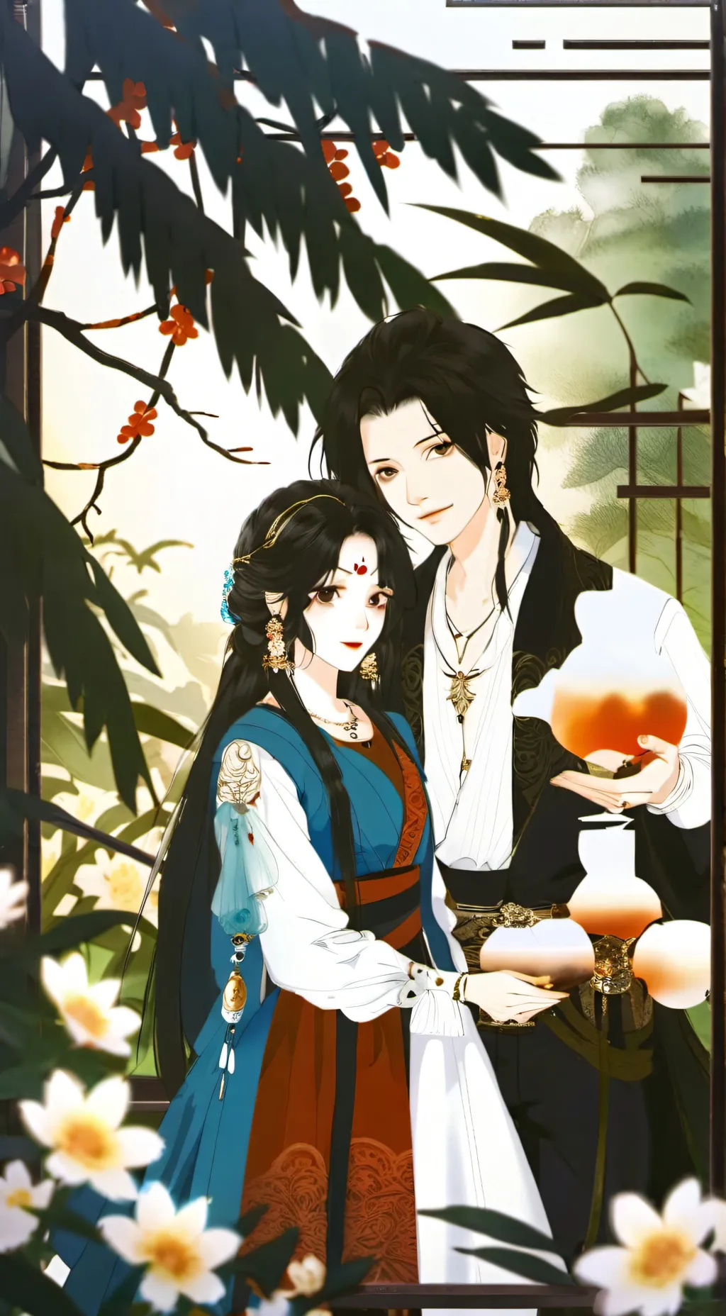 ai character: 5нст background