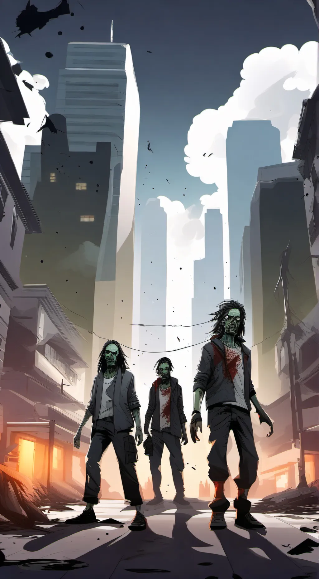 ai character: "Outbreak Z" background