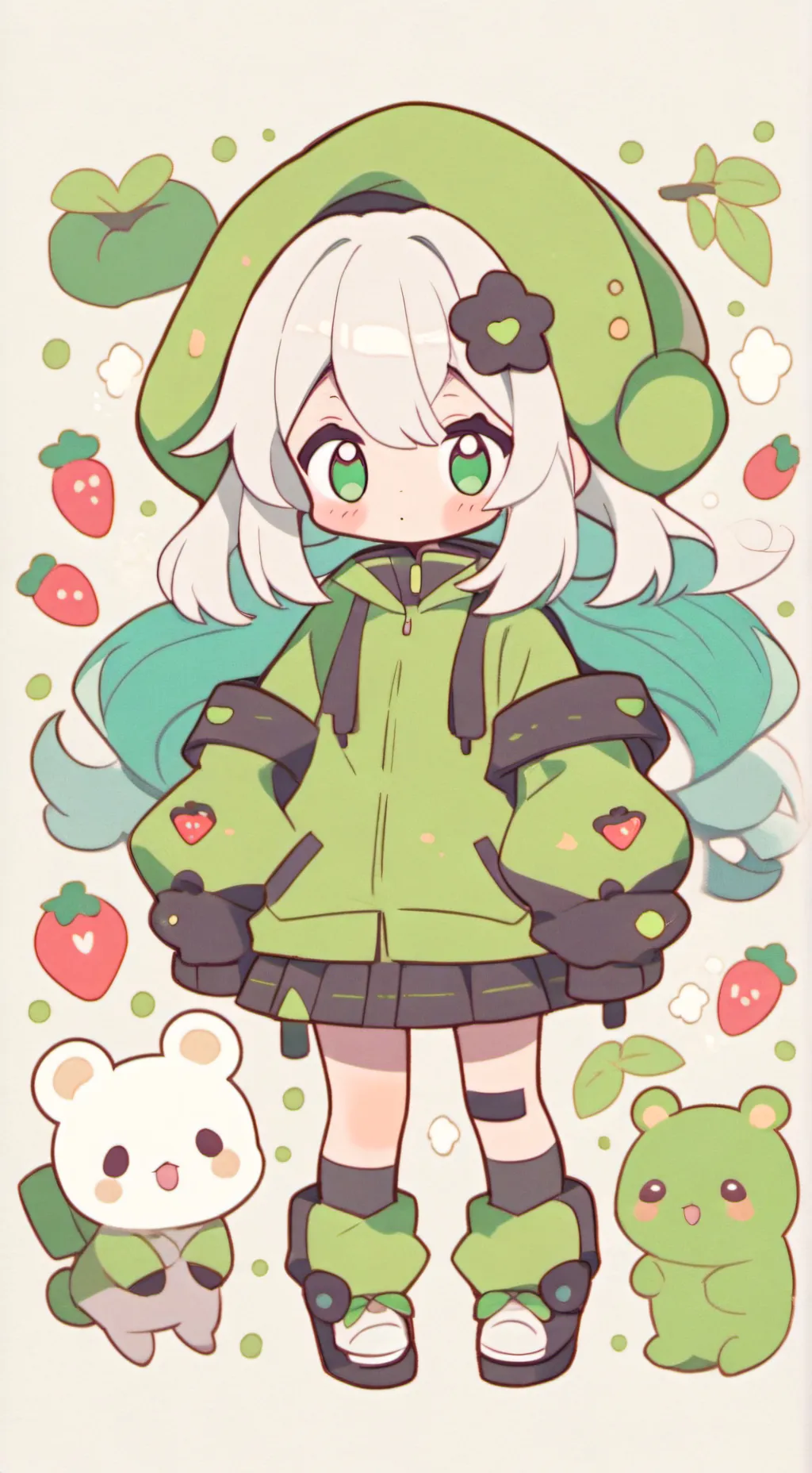 ai character: ꧁418 Violet 418꧂ background