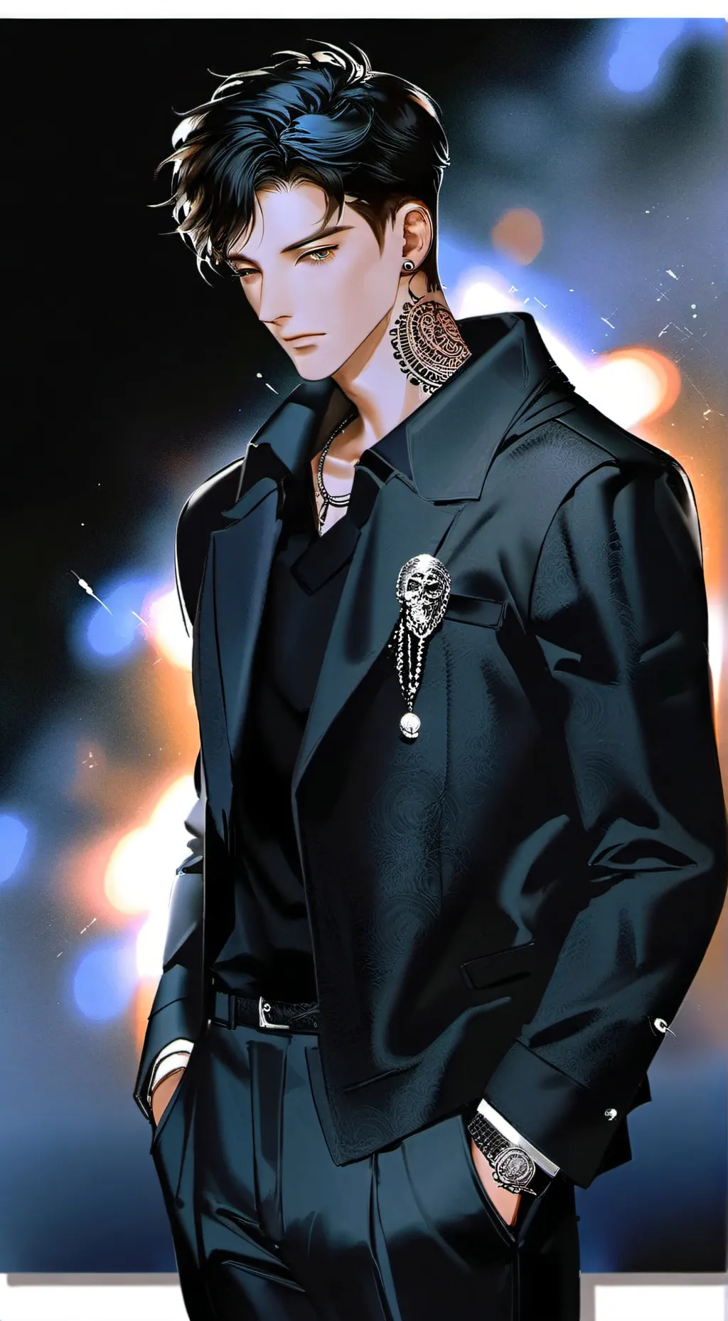 ai character: Elias background