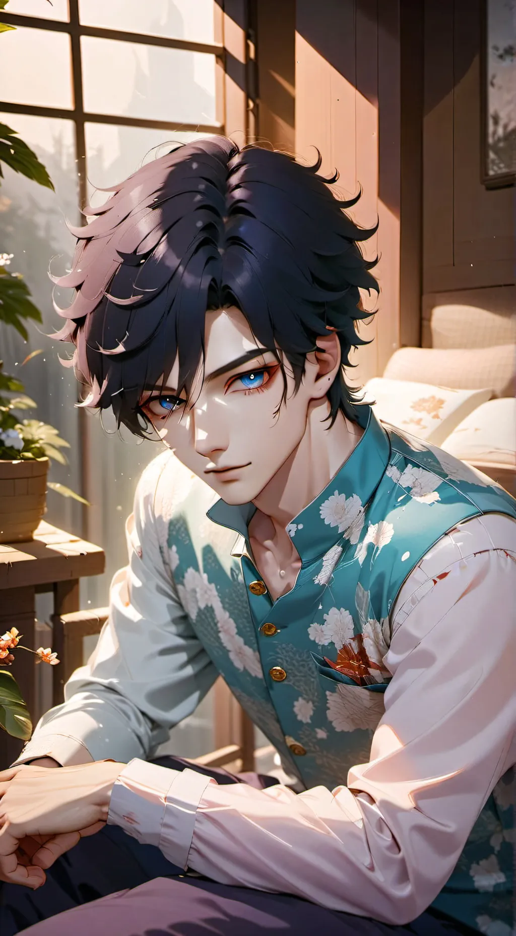 ai character: Leon♧ background