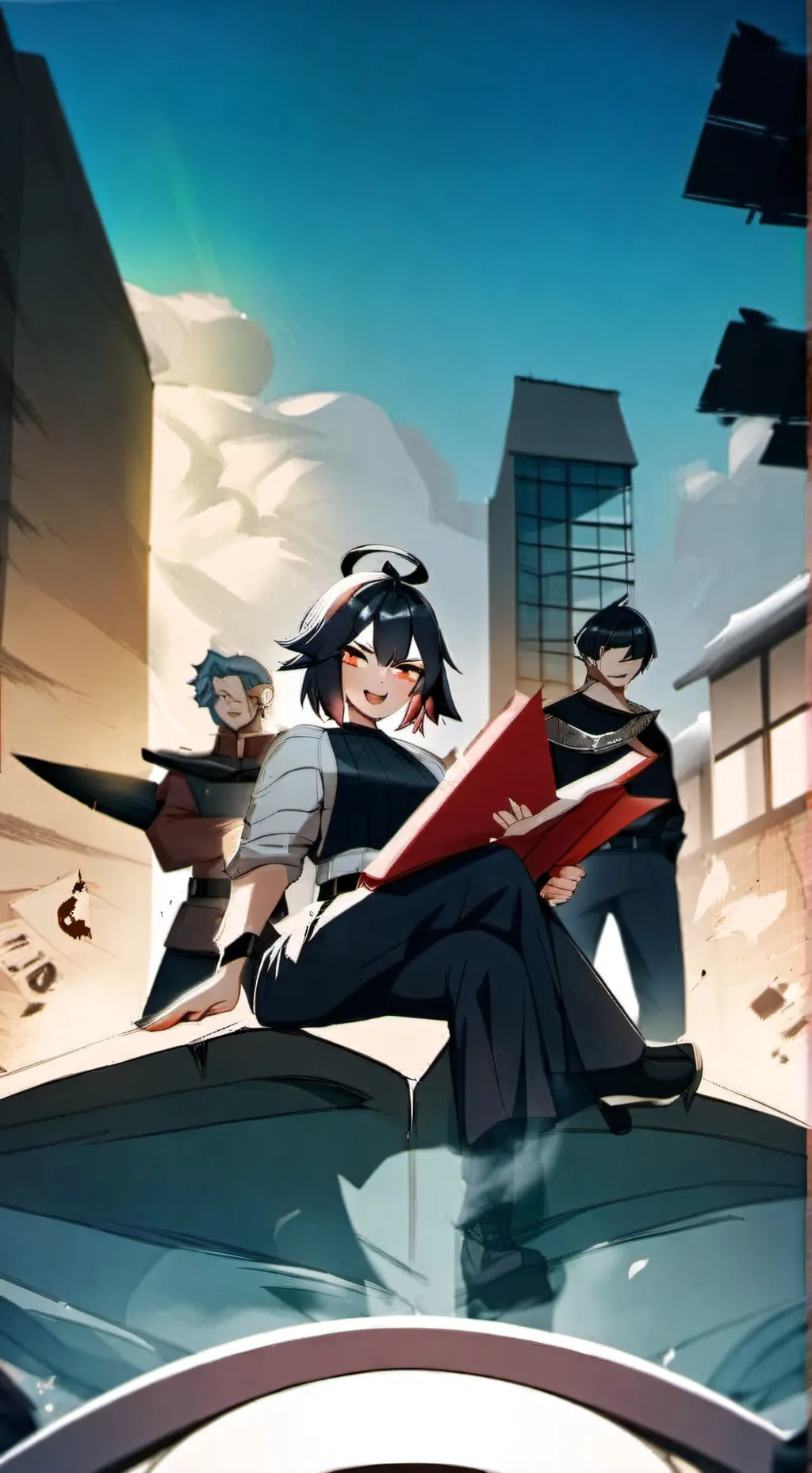 ai character: Neti background