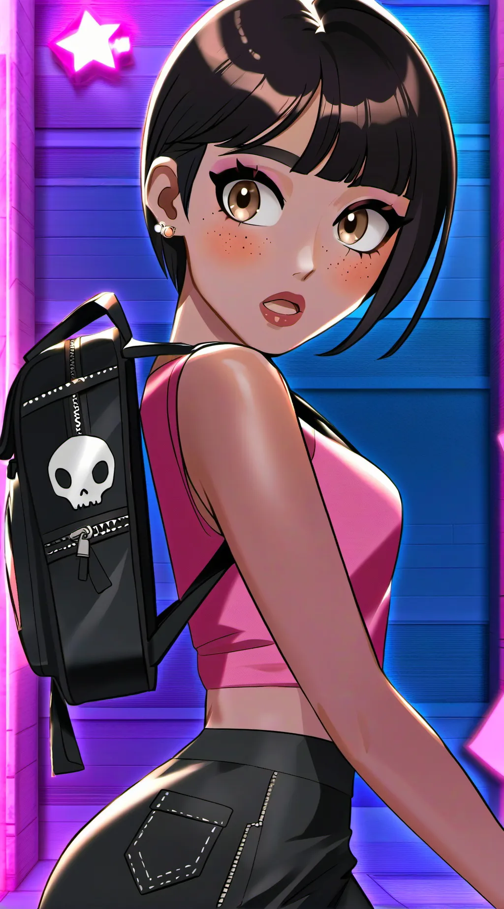 ai character: Mia background