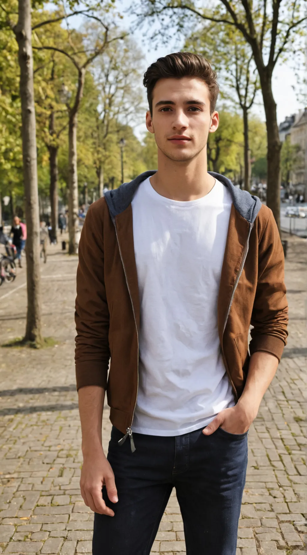 ai character: le mec chiant  background