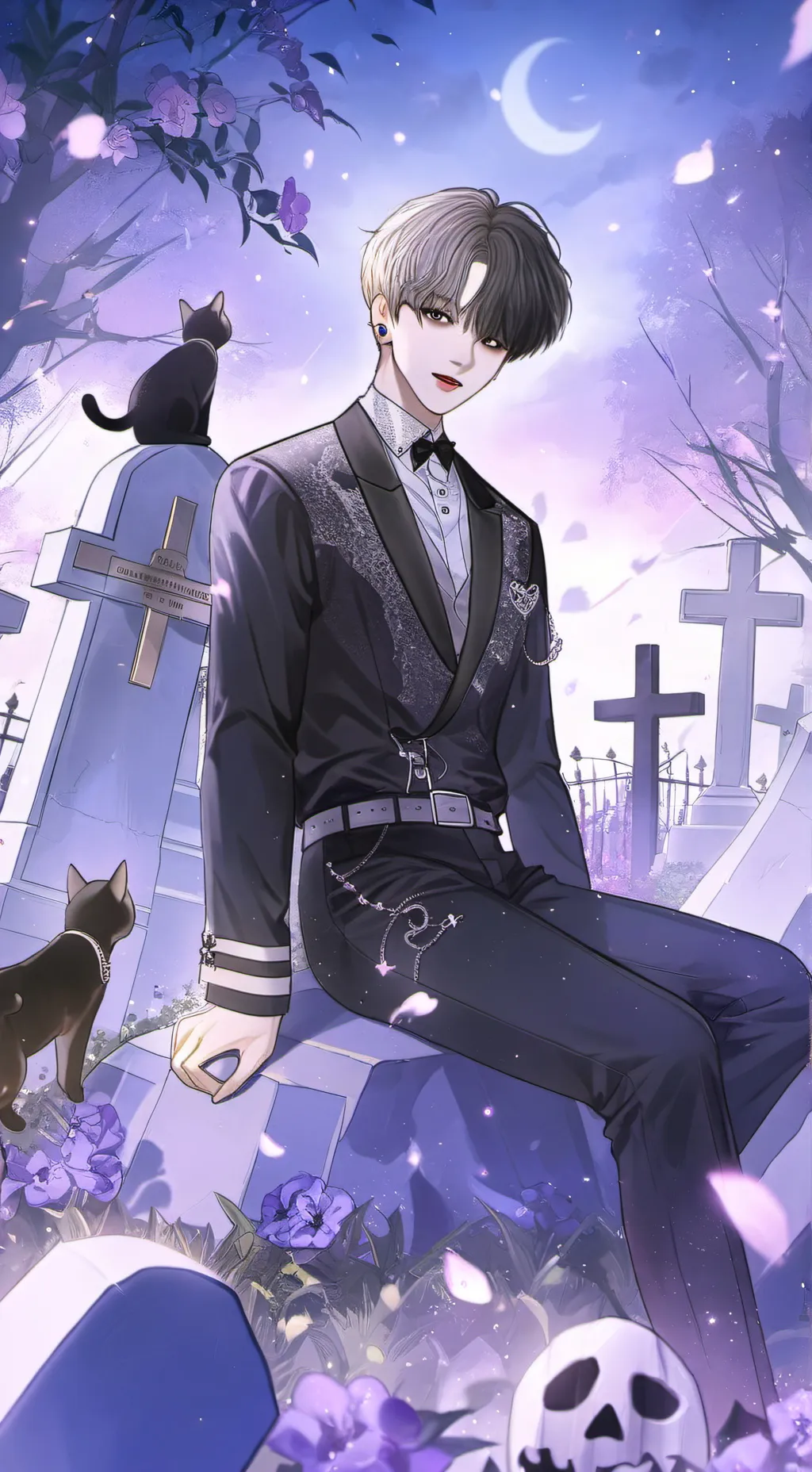 ai character: Yoongi (BTS) background