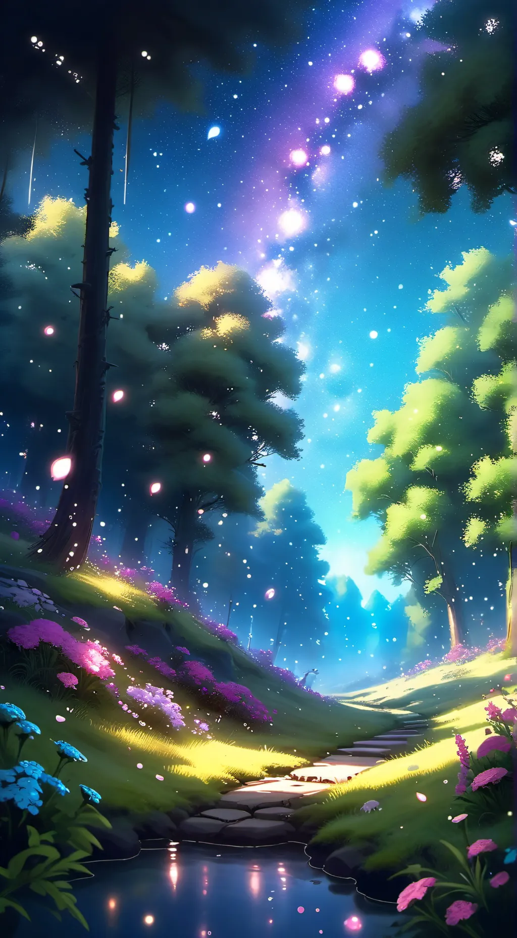 ai character: grow a garden background