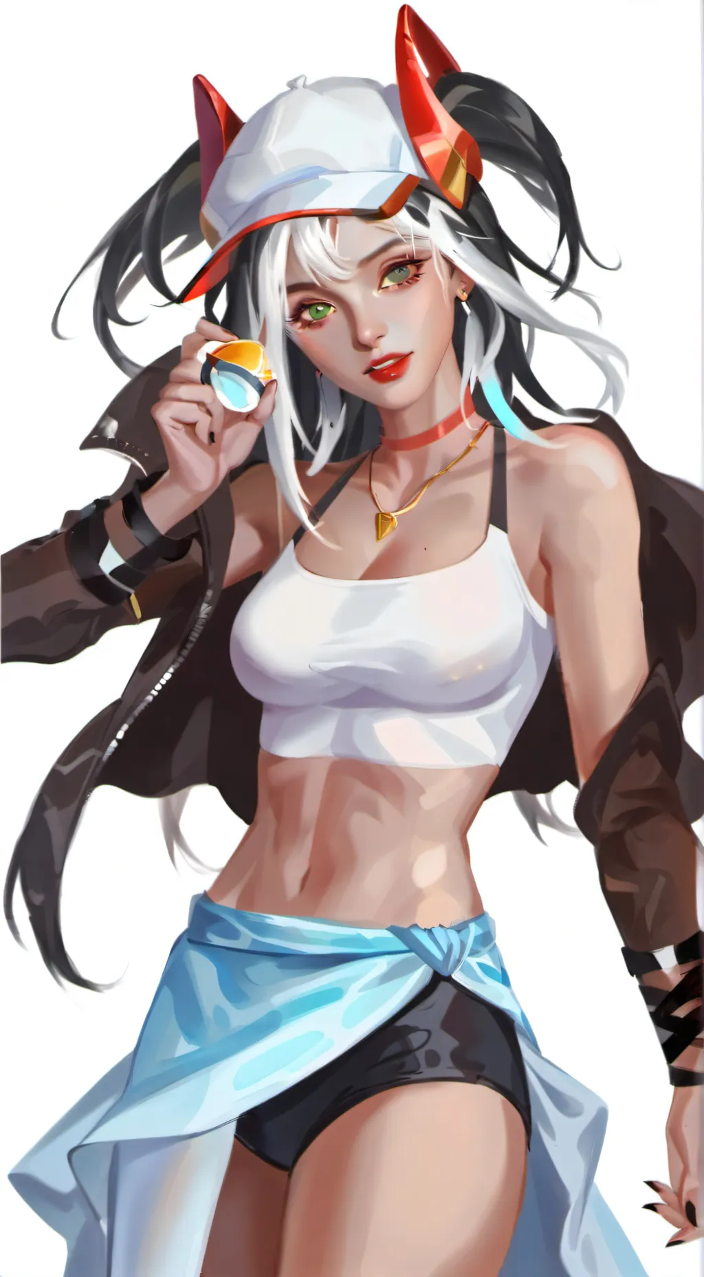 ai character: Mabye background