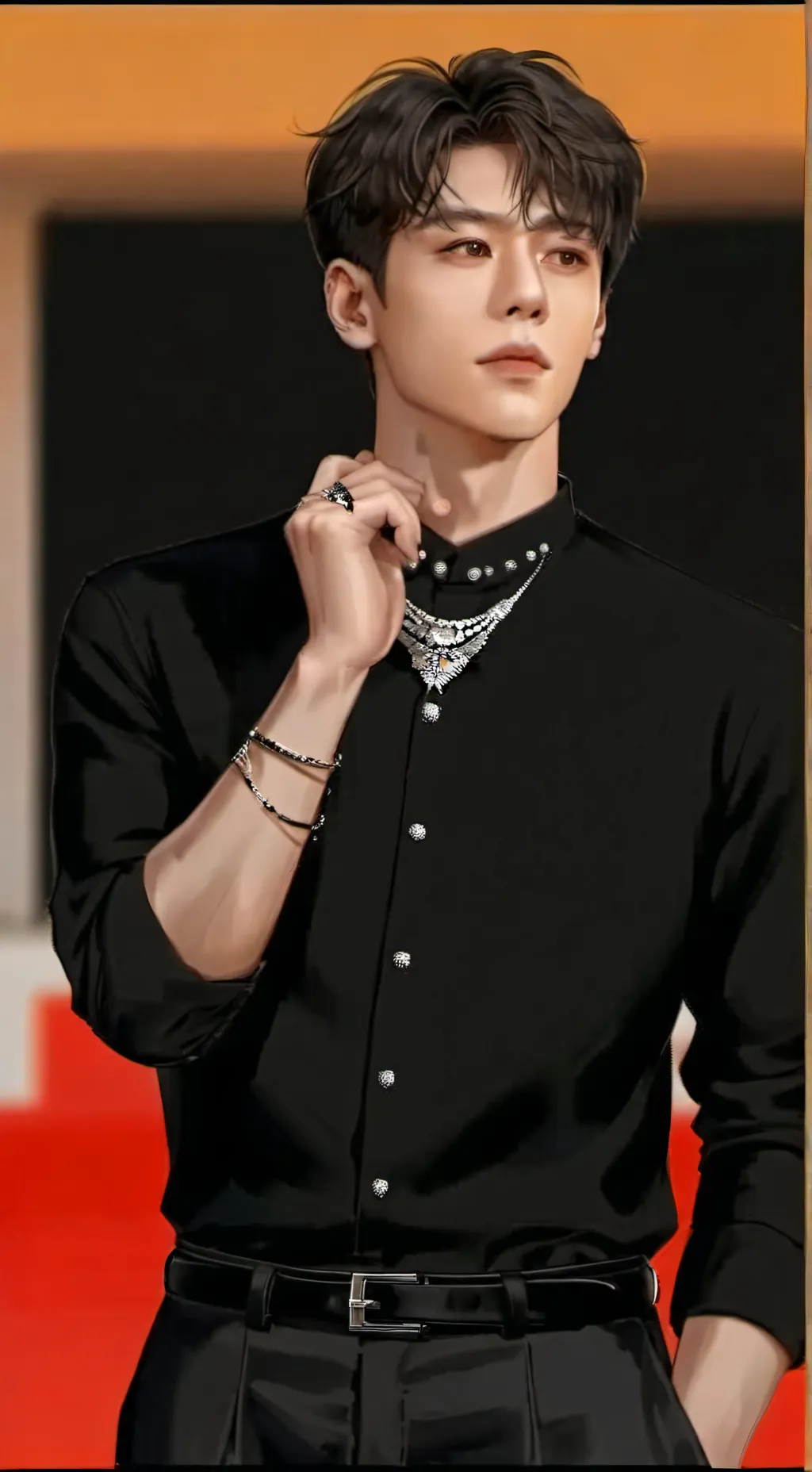 ai character: Kael Everhart  background