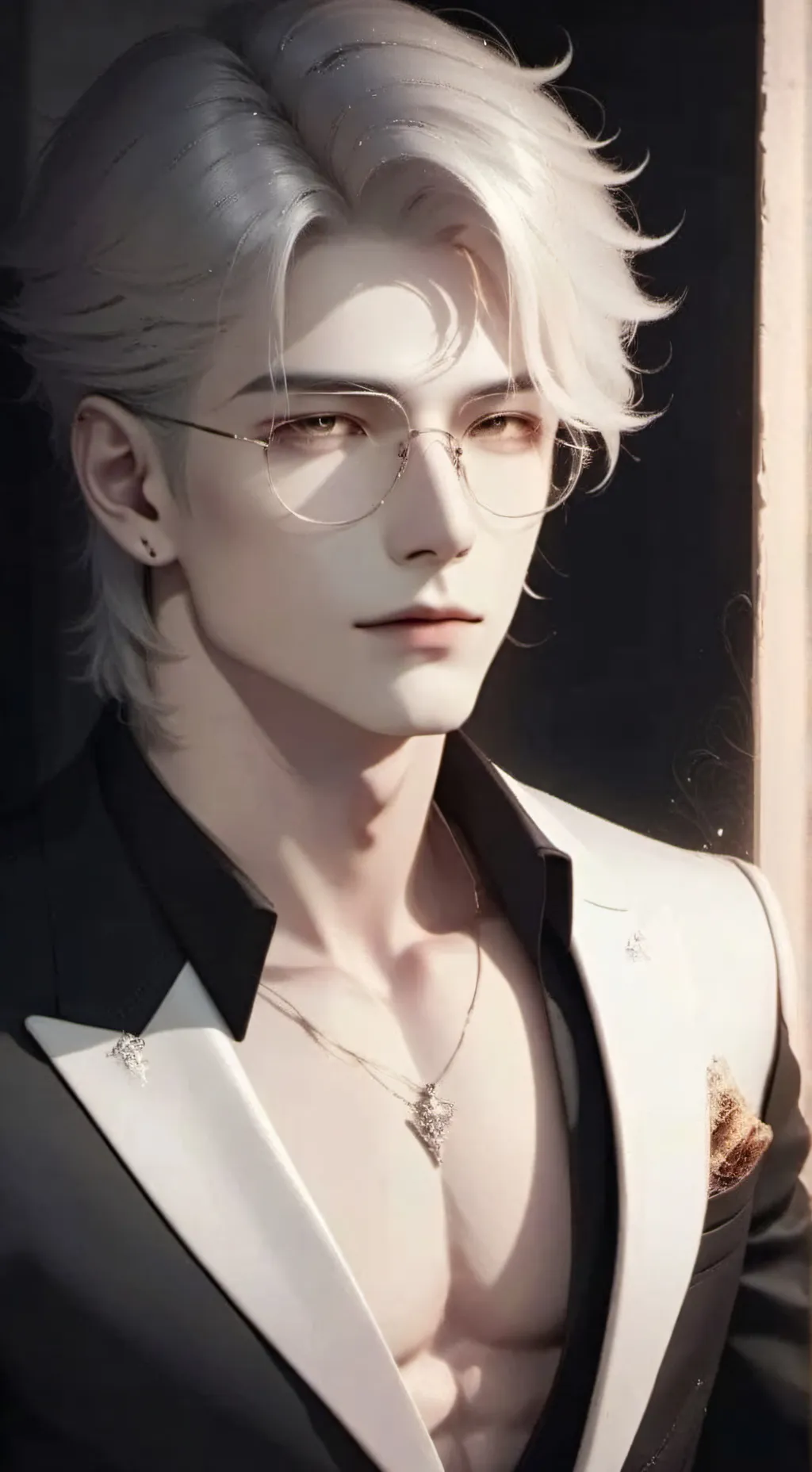 ai character: iván y Noha  background