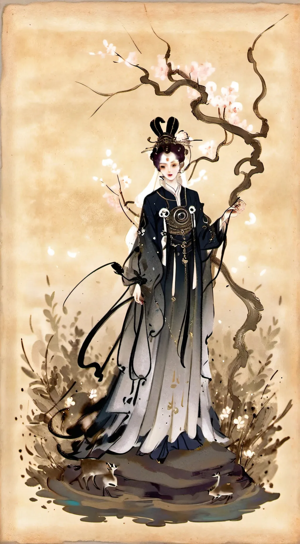 ai character: Tadc au background