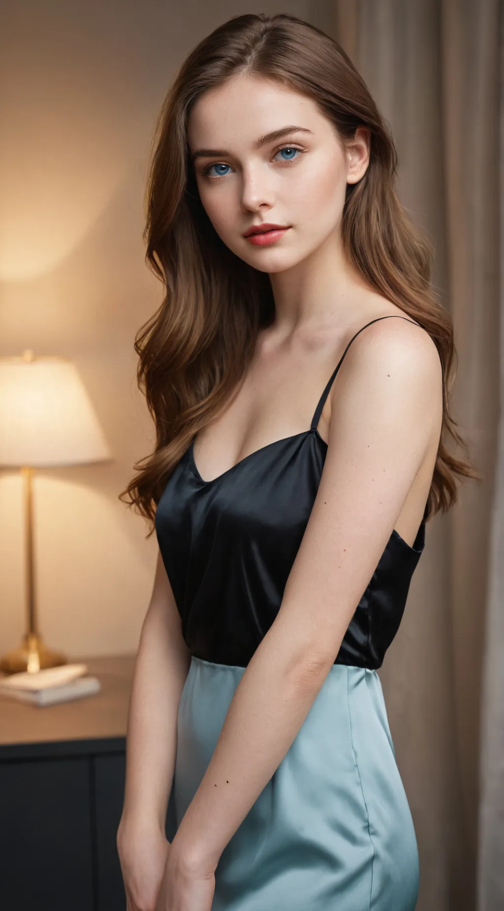 ai character: Amelie Roth background