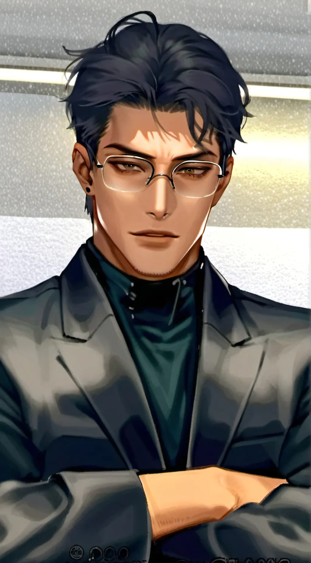ai character: Damien background