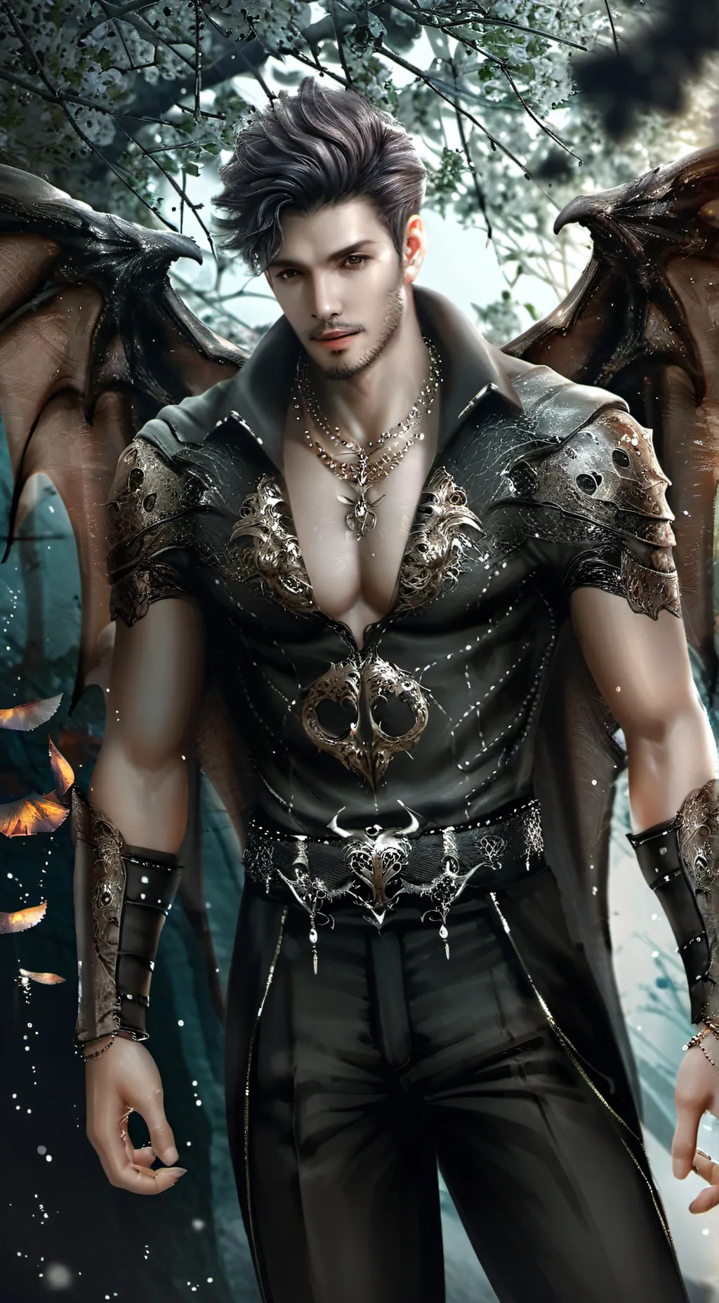 ai character: Lucas background