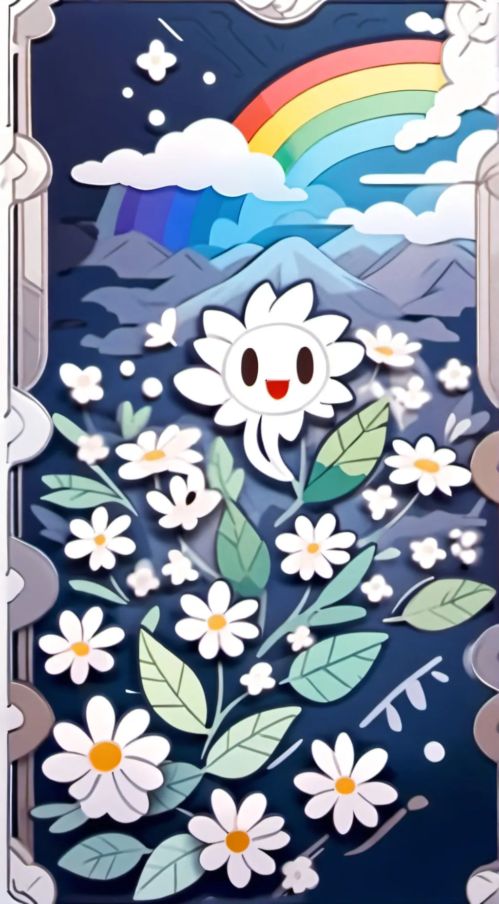 ai character: Dandy’s world jr background