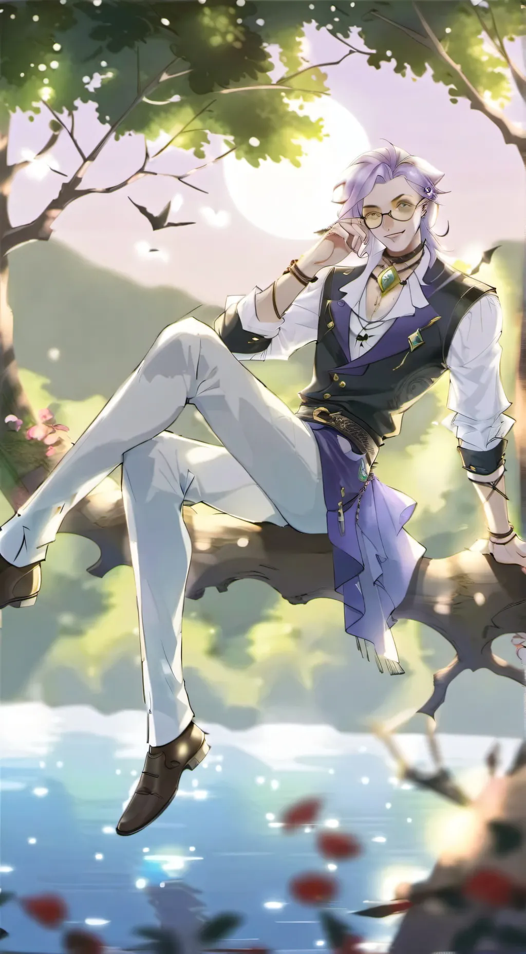 ai character: peter background