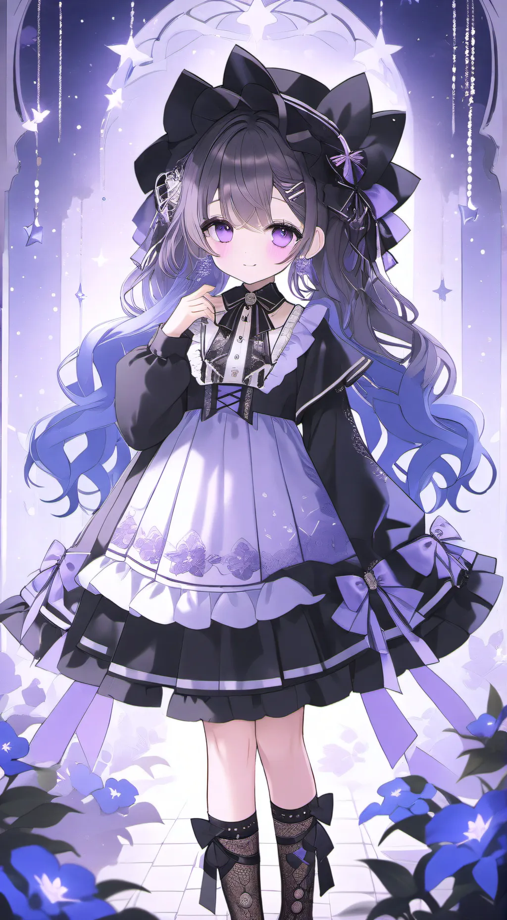 ai character: Oshi no ko background