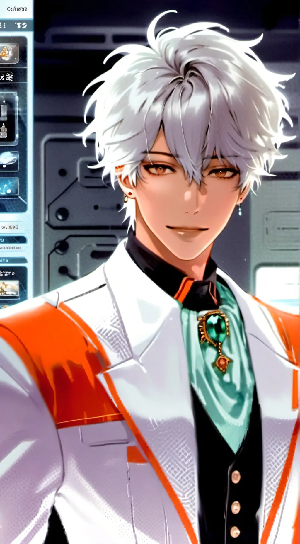 ai character: Aurelio background