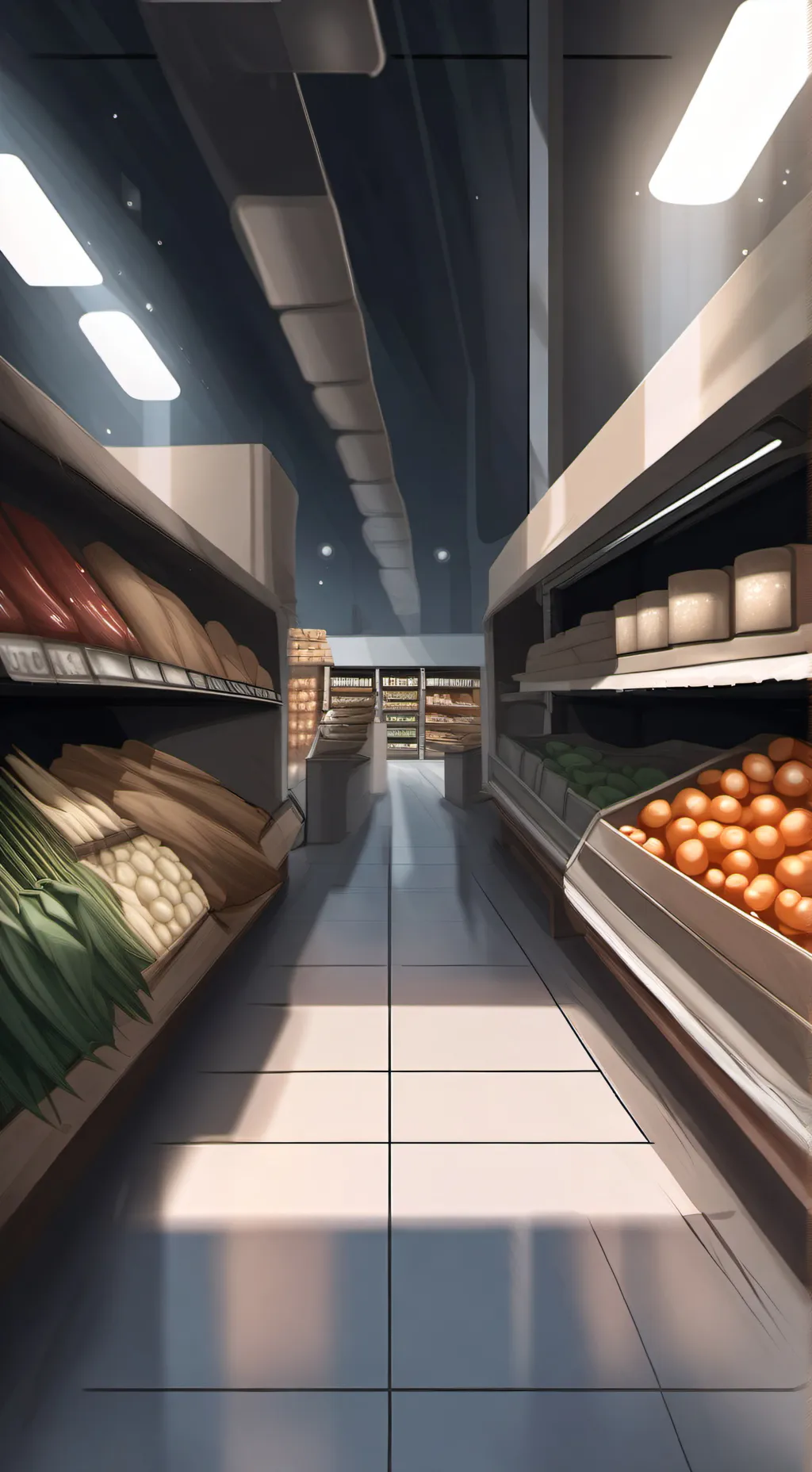 ai character: night shift background