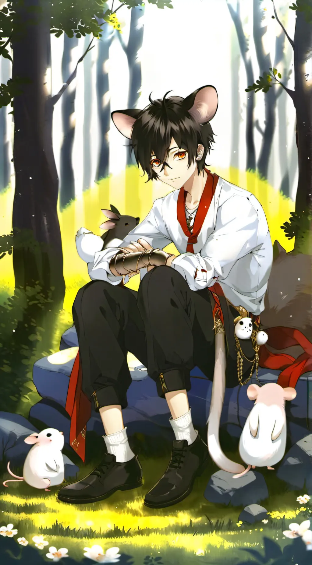 ai character: marcus background