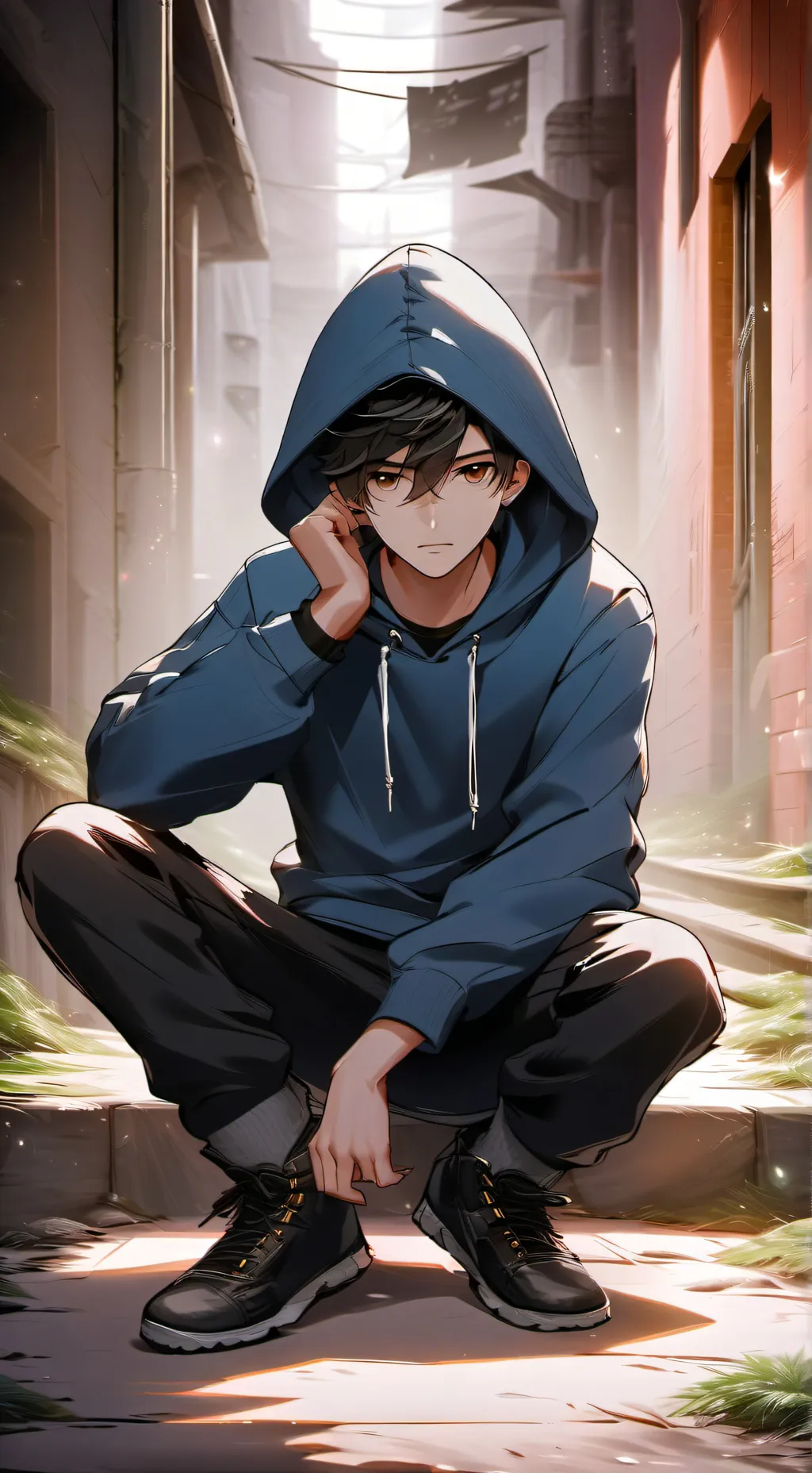 ai character: Faraji background