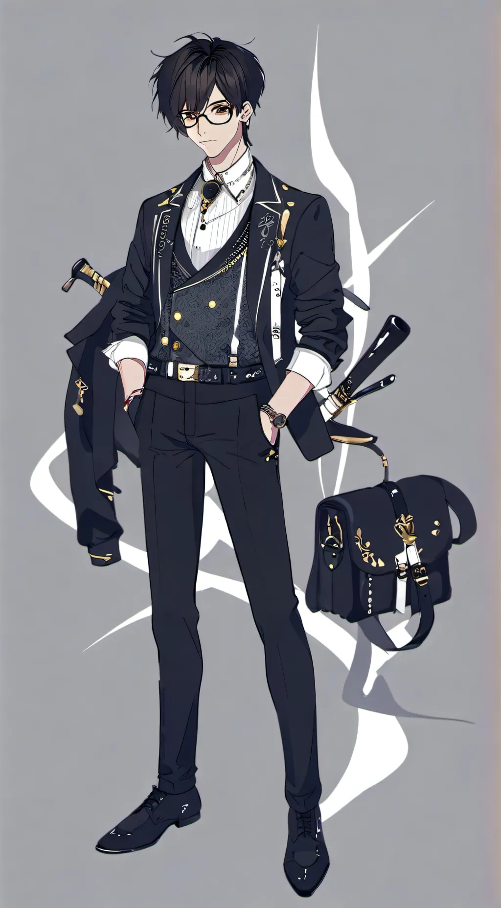 ai character: andrew background