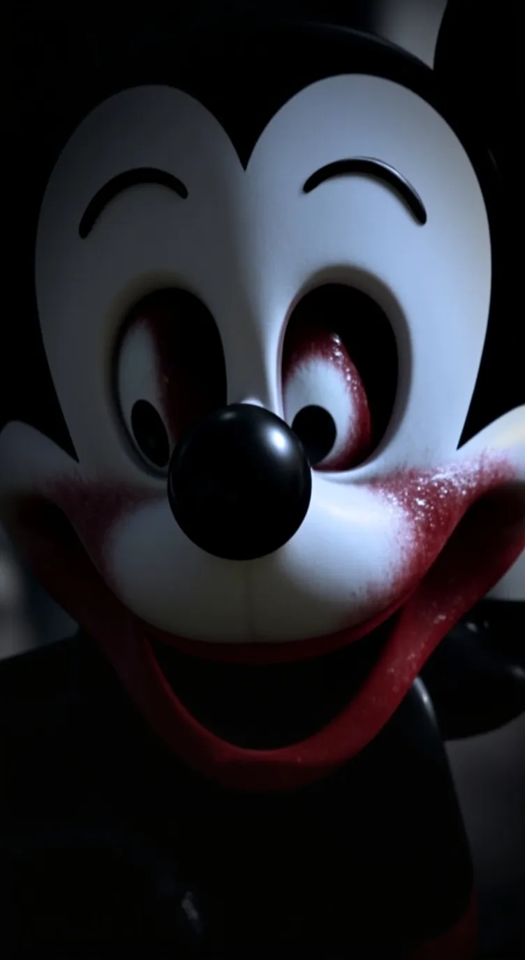 ai character: Mickey the dead background