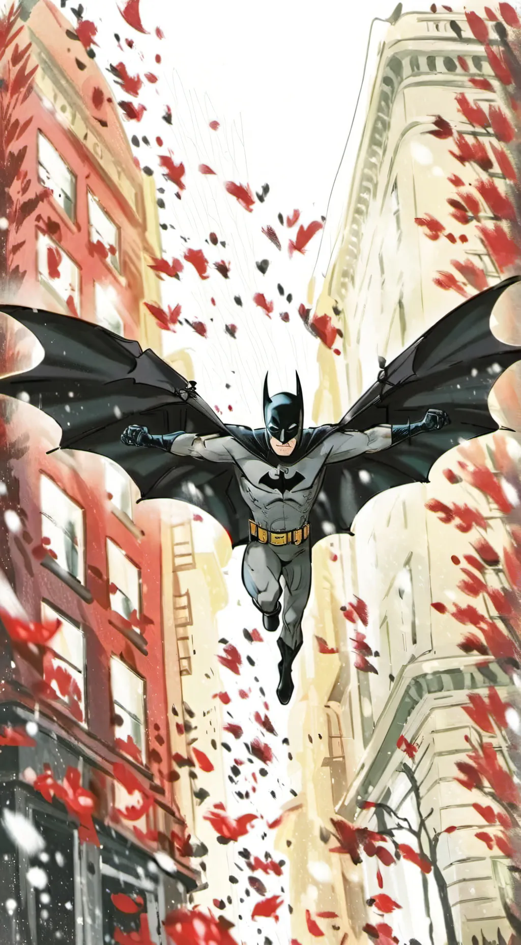 ai character: Batfam background