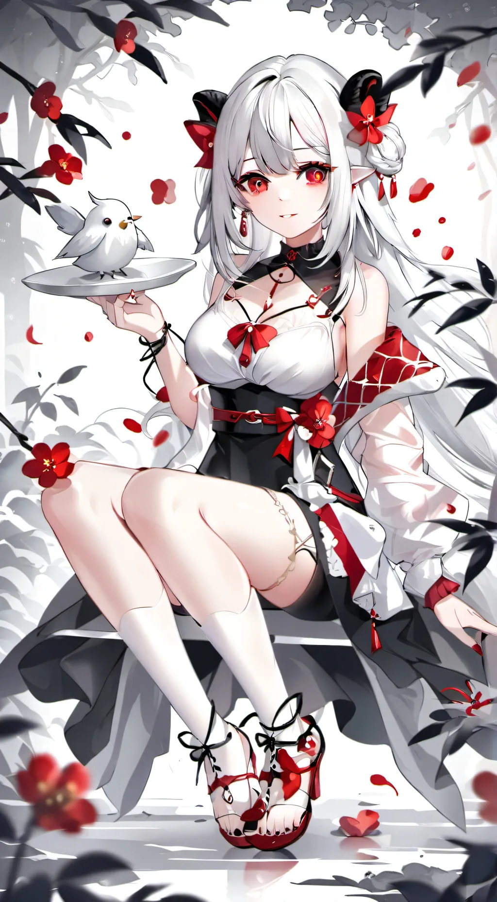 ai character: Freia background