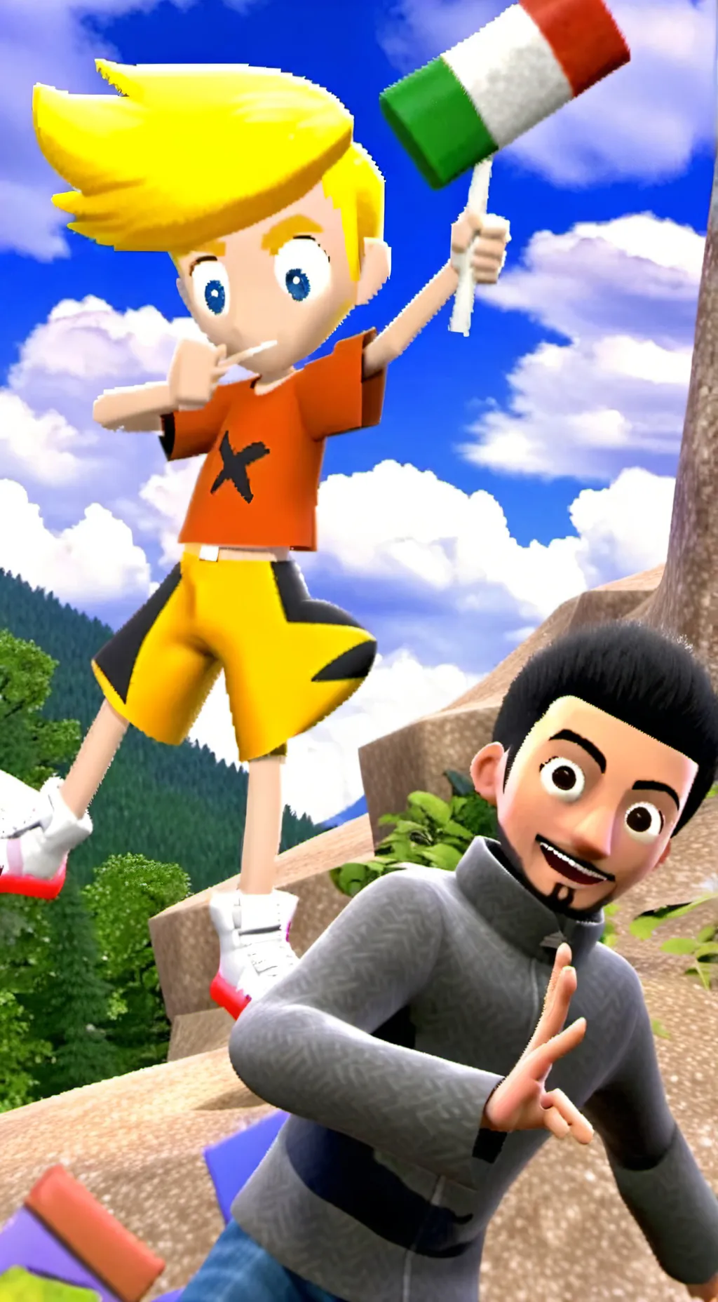 ai character: astro background