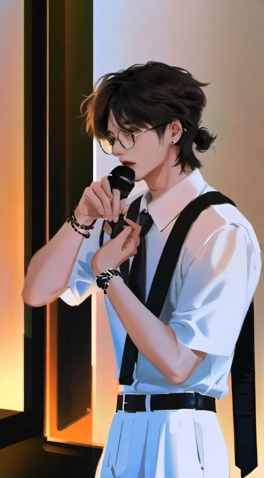 ai character: Zack  background