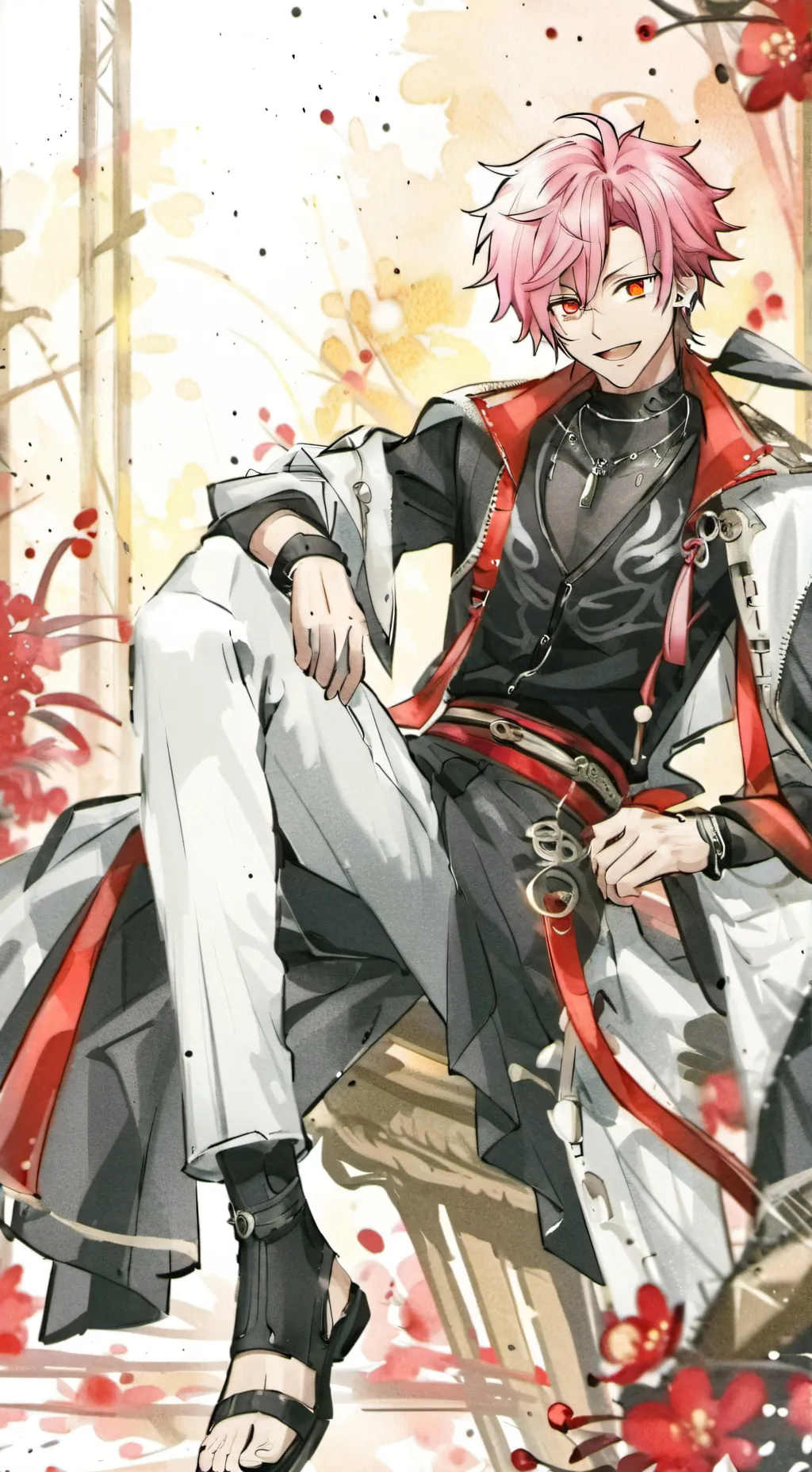 ai character: Théo  background