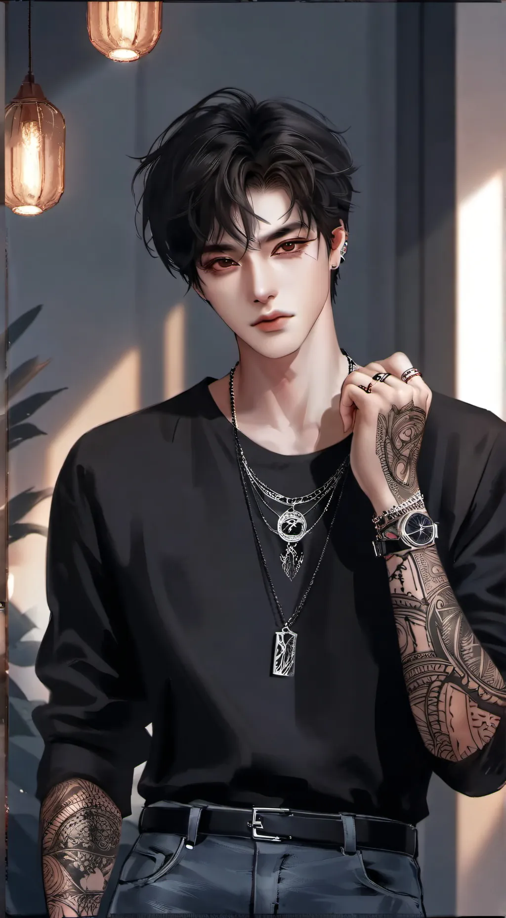 ai character: Drew Levine background