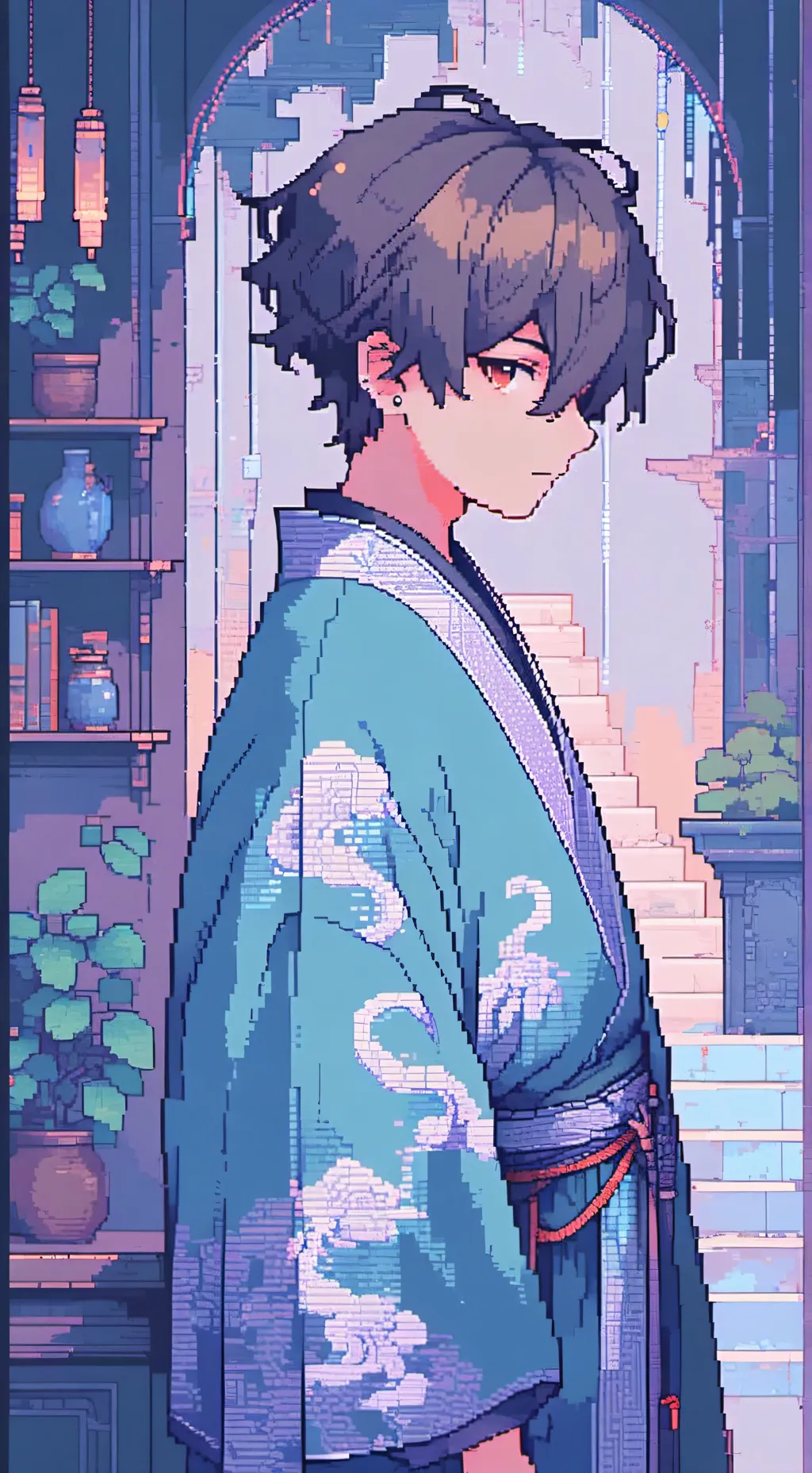 ai character: Tom Riddle  background