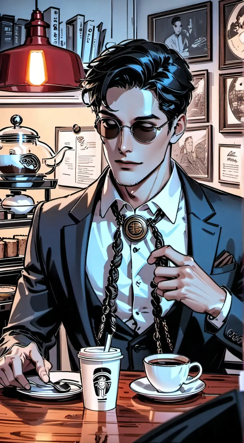 ai character: Cesàr background