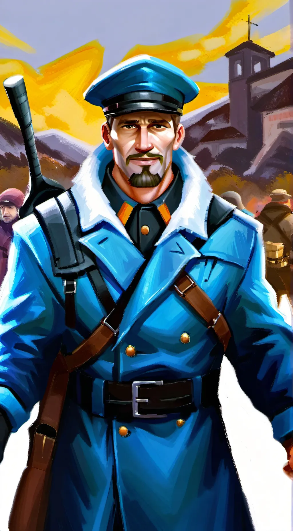 ai character: team fortress 2  background