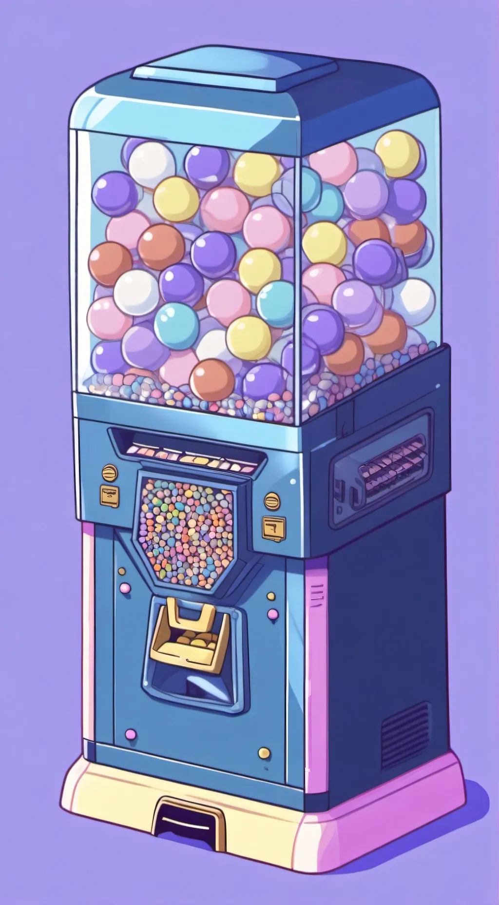 ai character: silly gumball box background