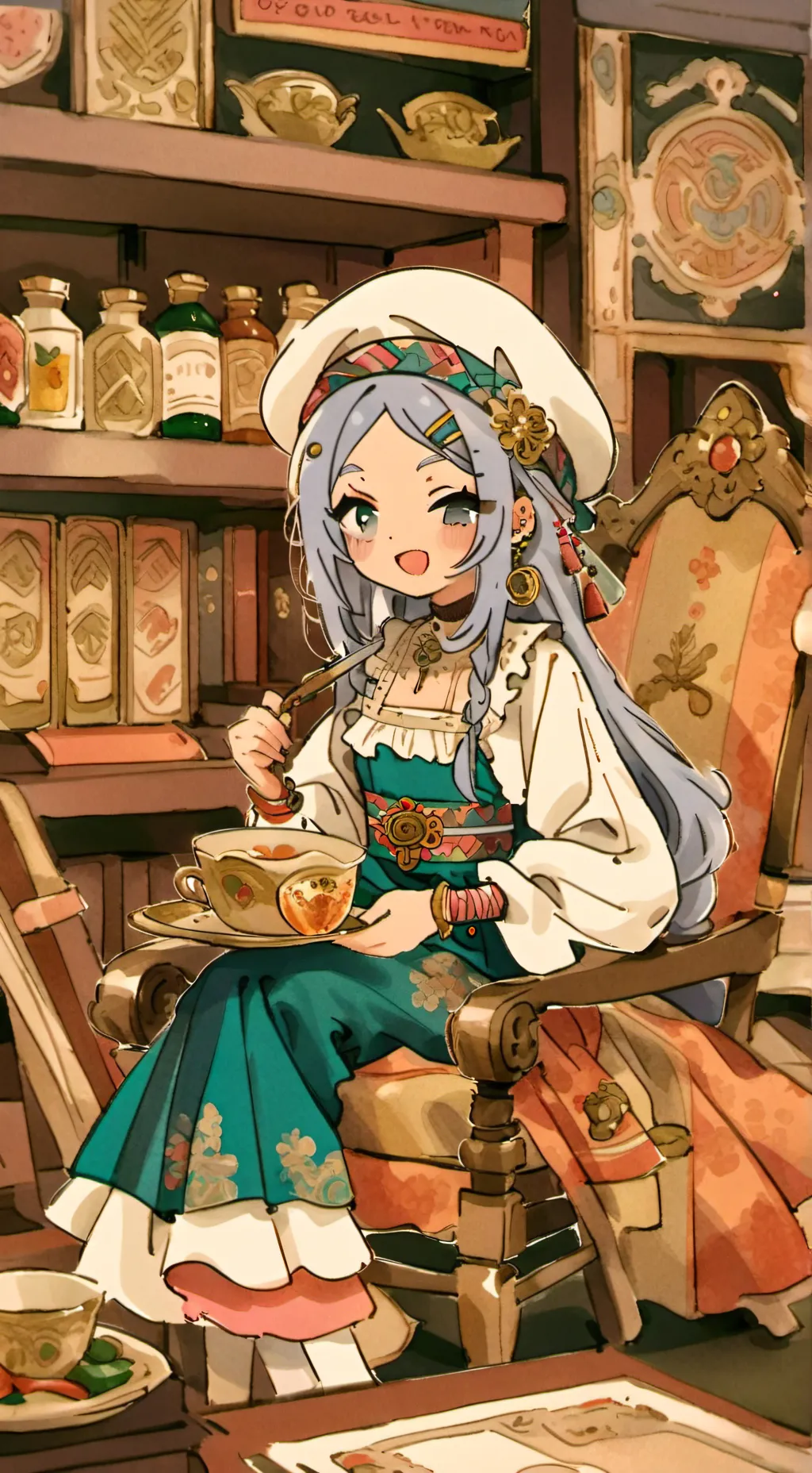 ai character: Finny background