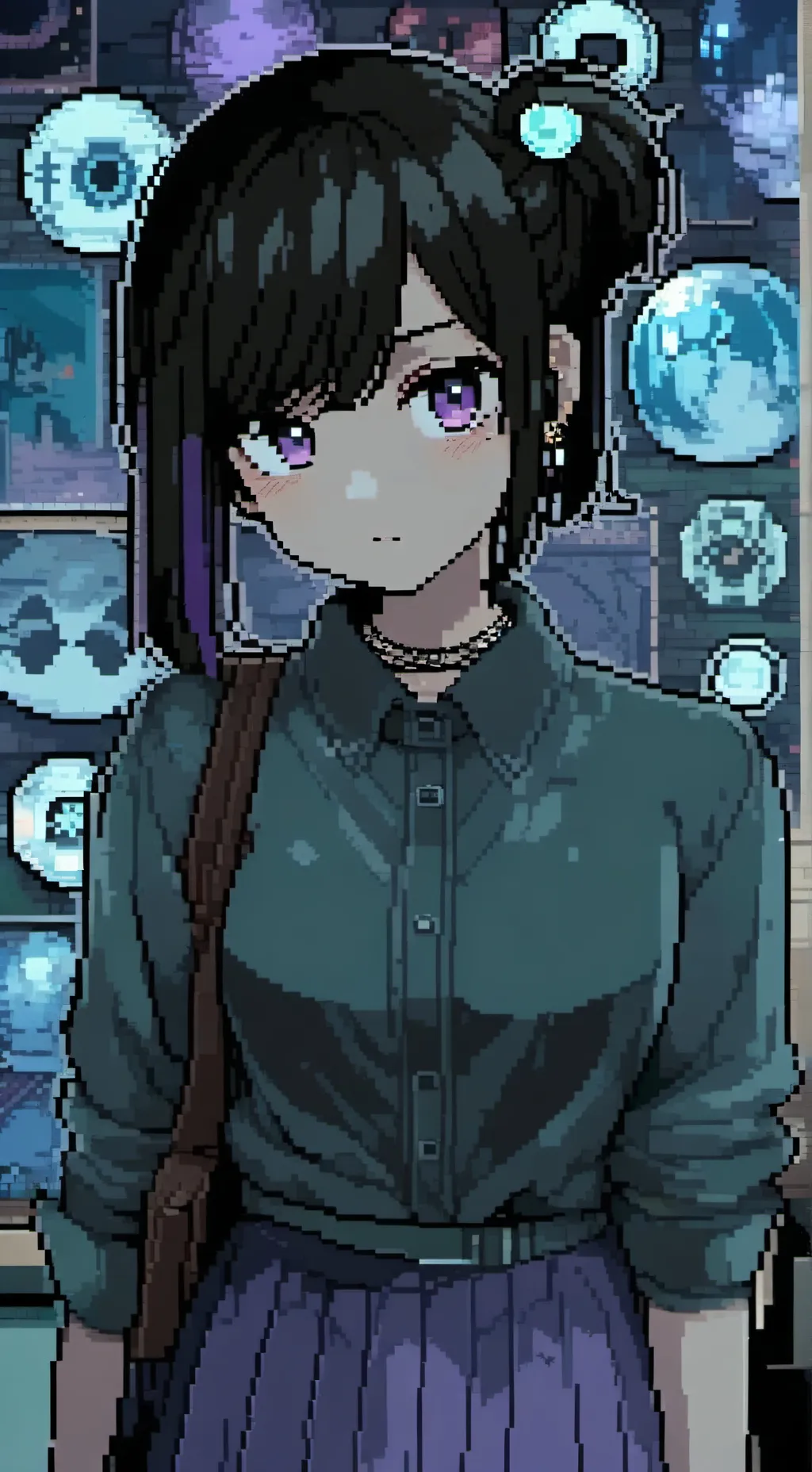 ai character: Phoenix  background