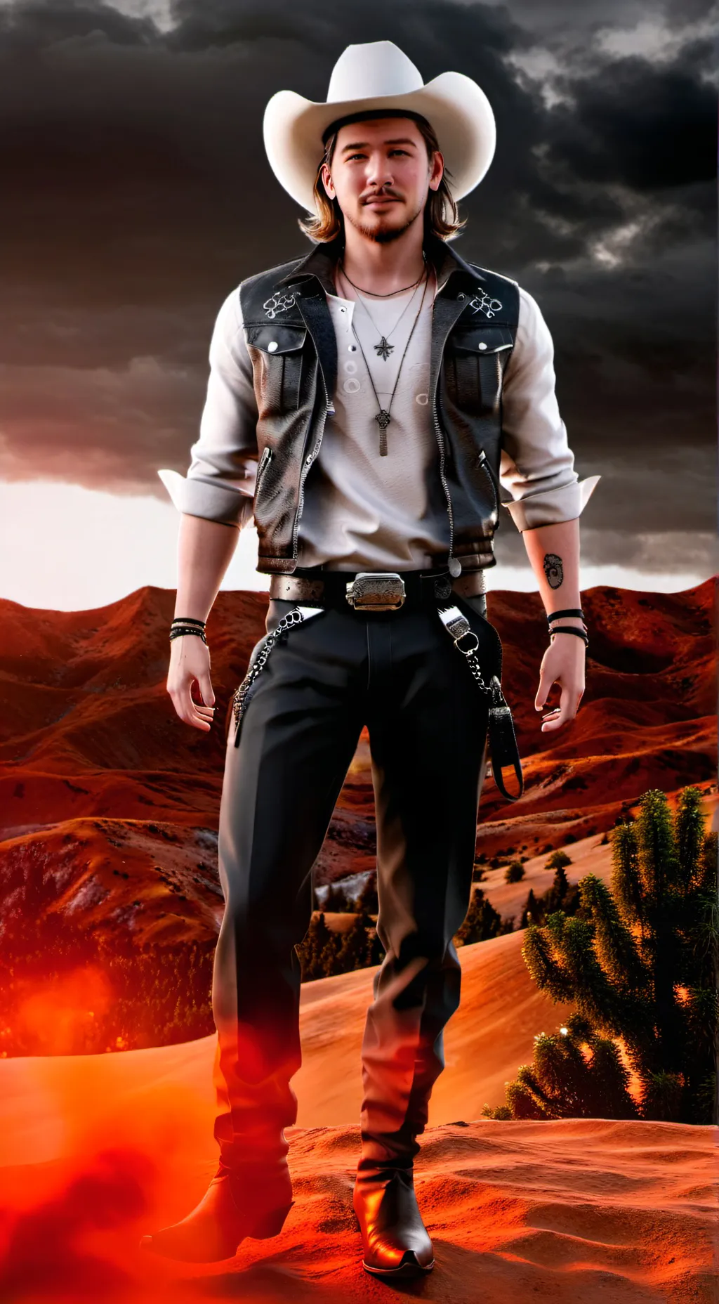 ai character: Morgan wallen 🐮🙍🏽 background