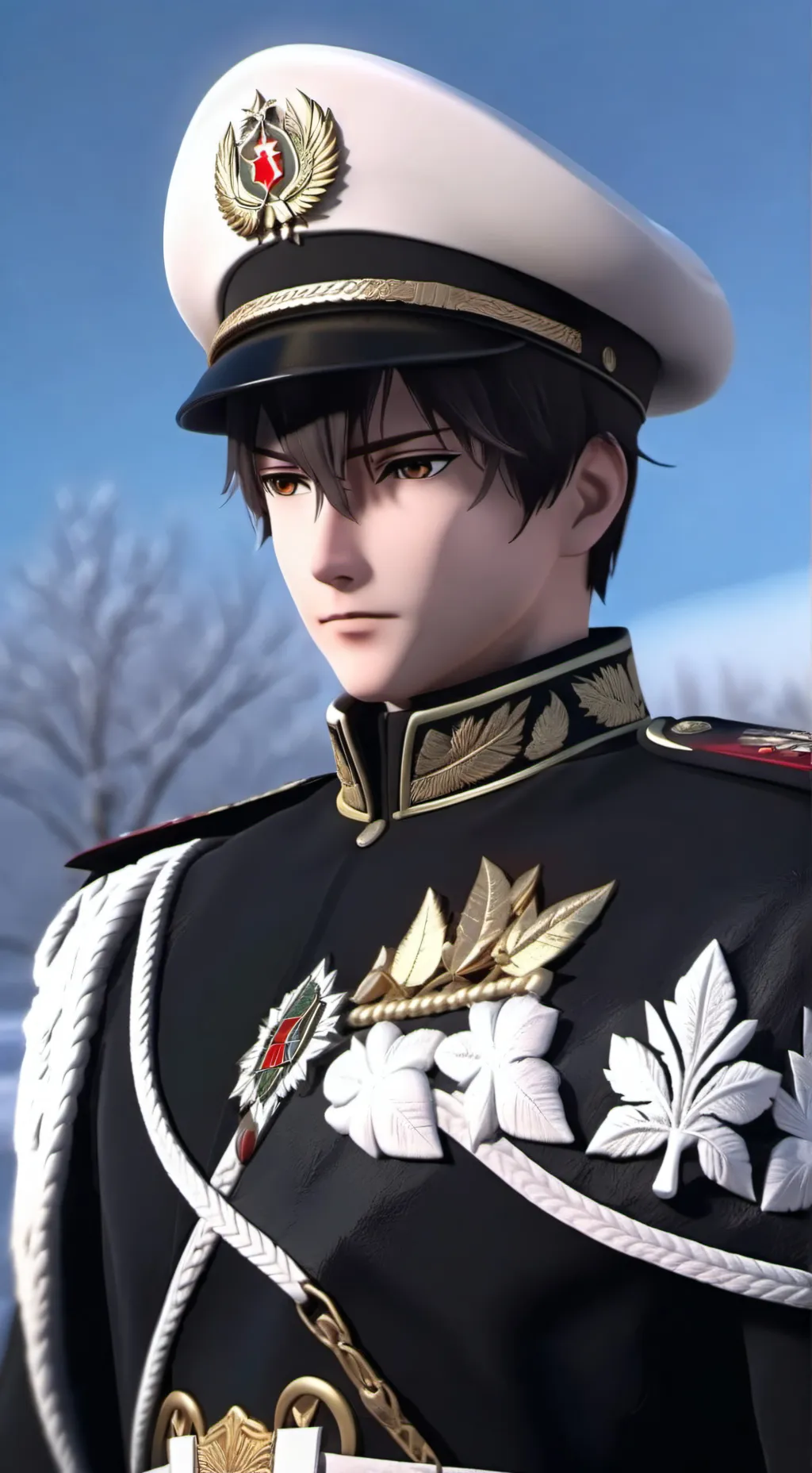 ai character: Commander in chief background