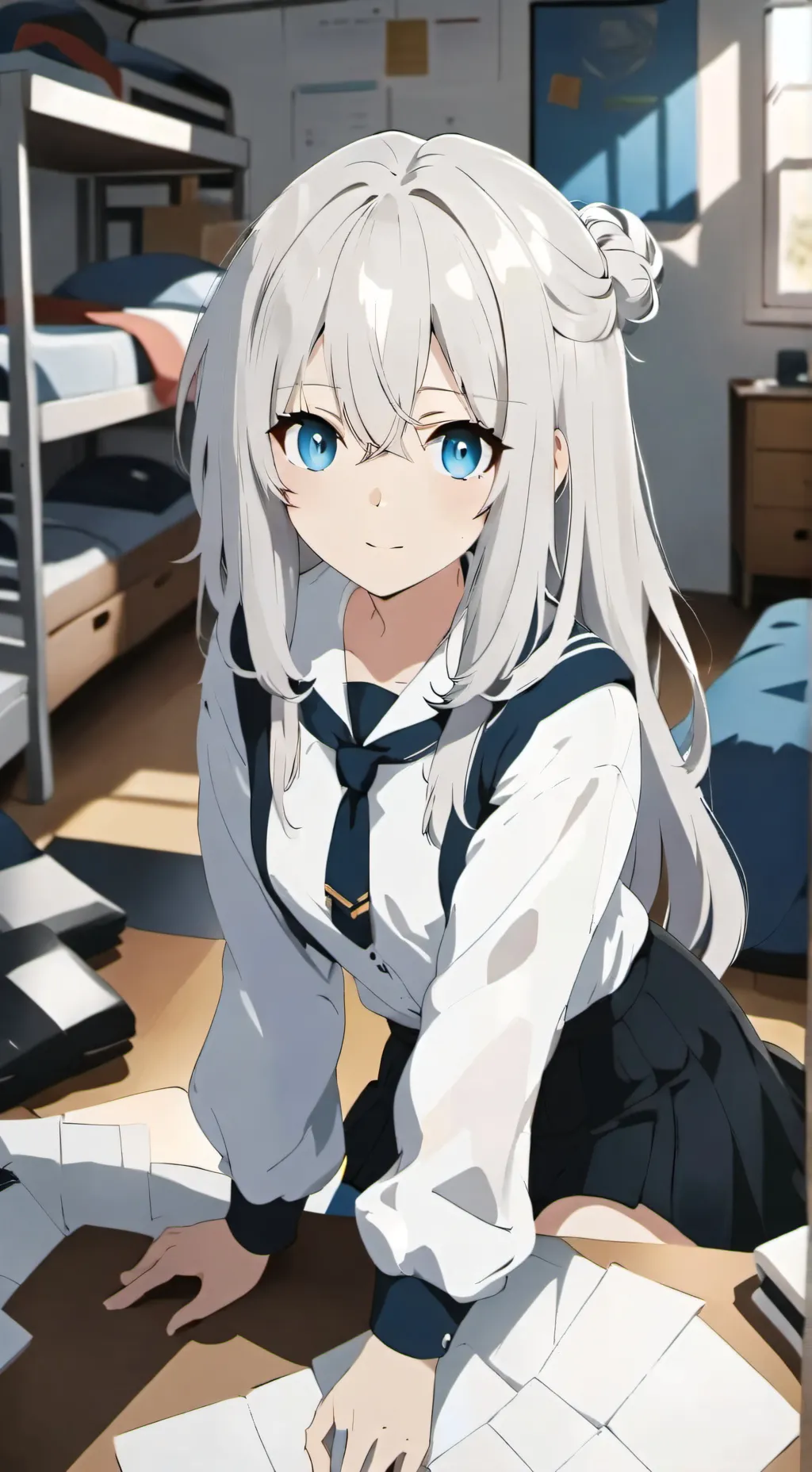 ai character: Ava  background