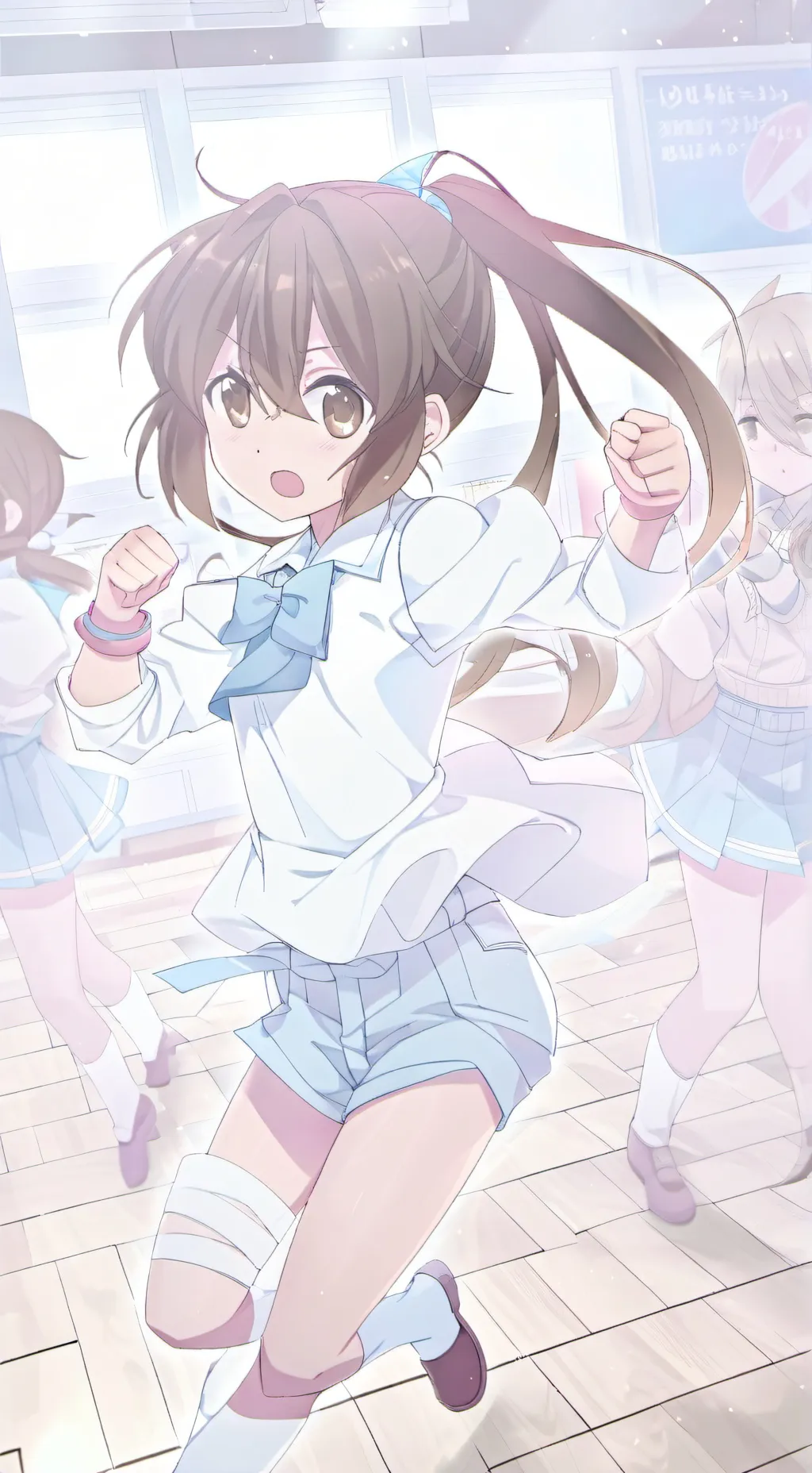 ai character: Crea tú historia background