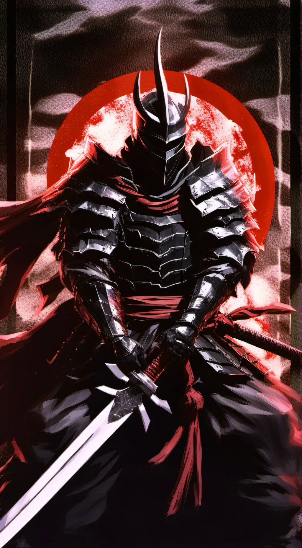 ai character: Hallow knight  background