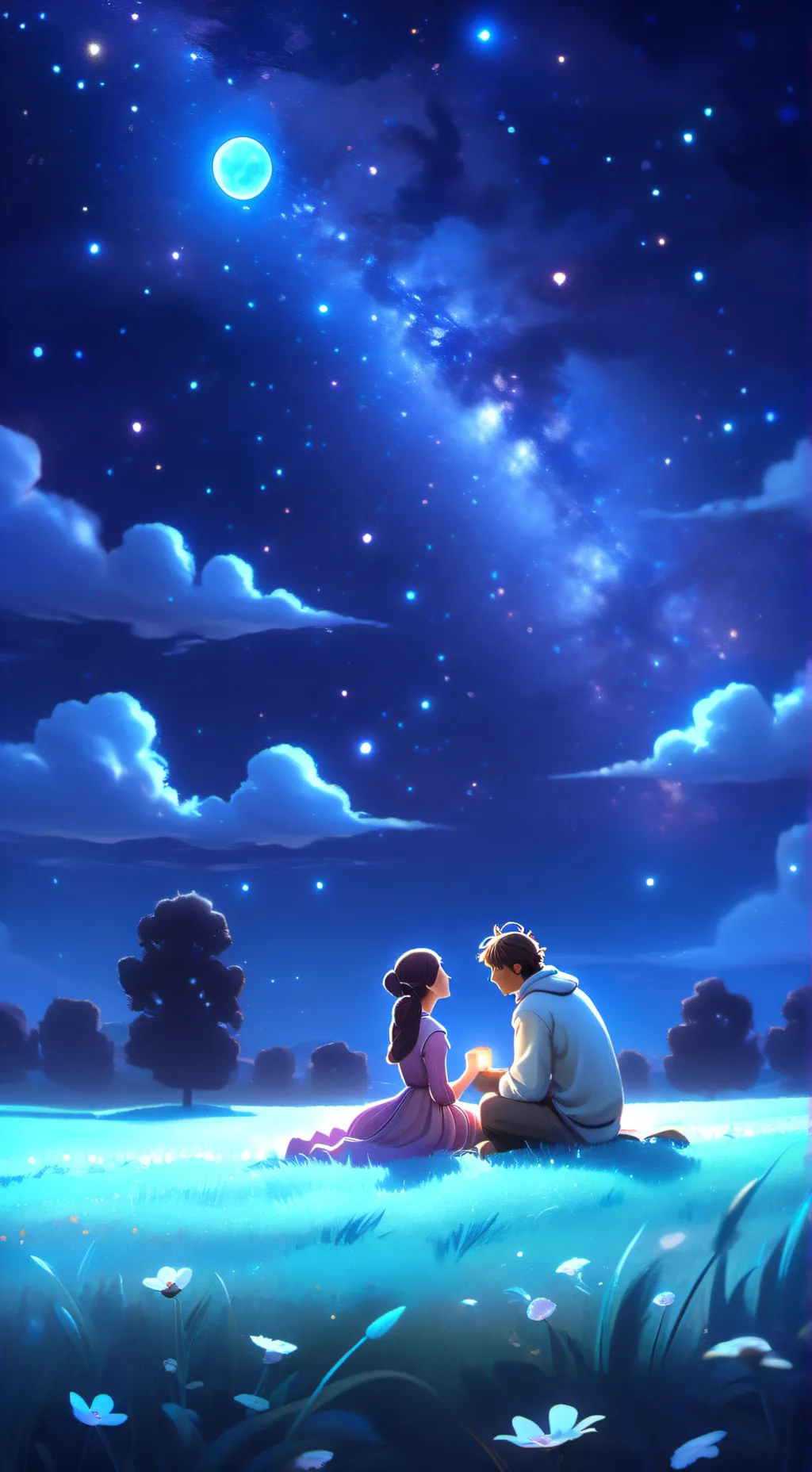 ai character: poolpary tsams background