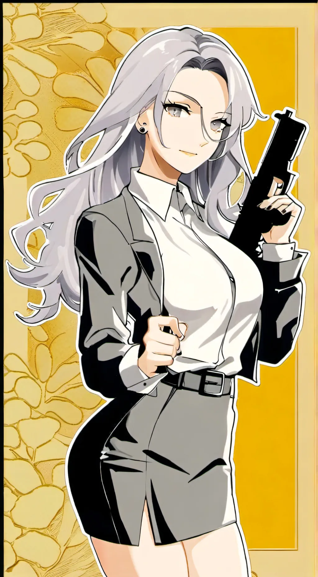 ai character: Sharlet knife  background