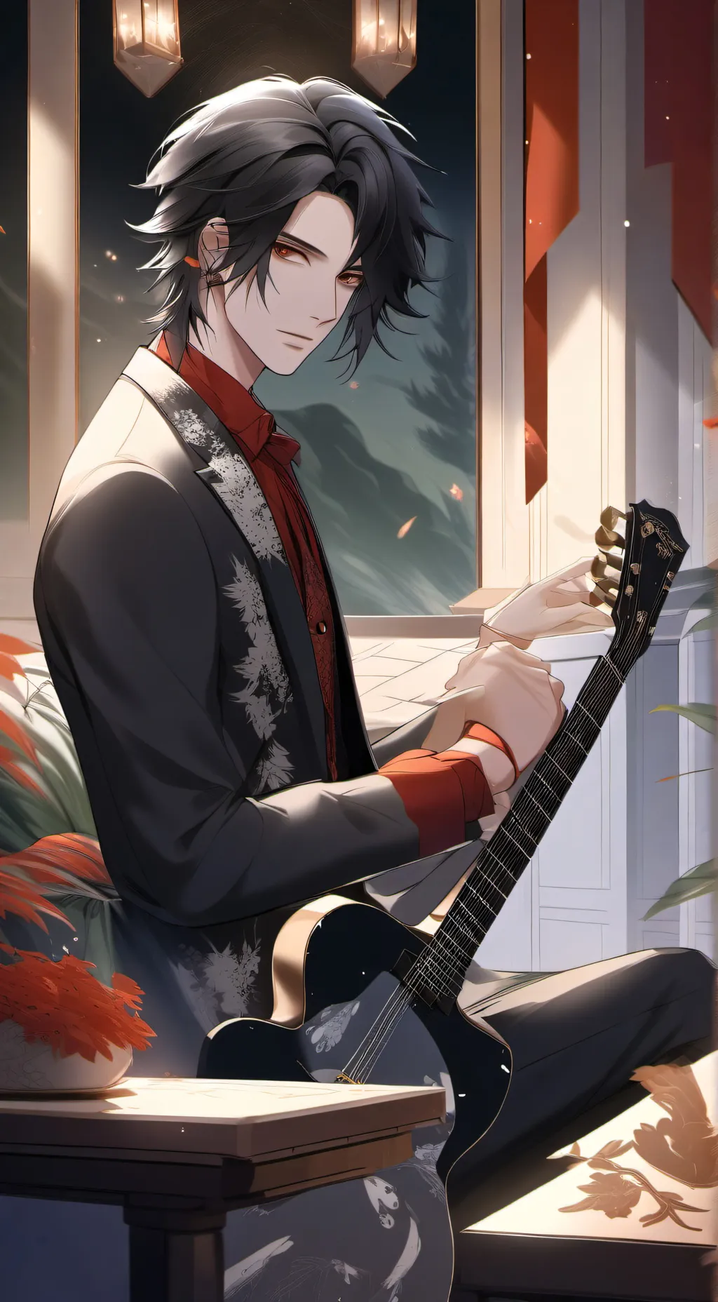 ai character: Loki background