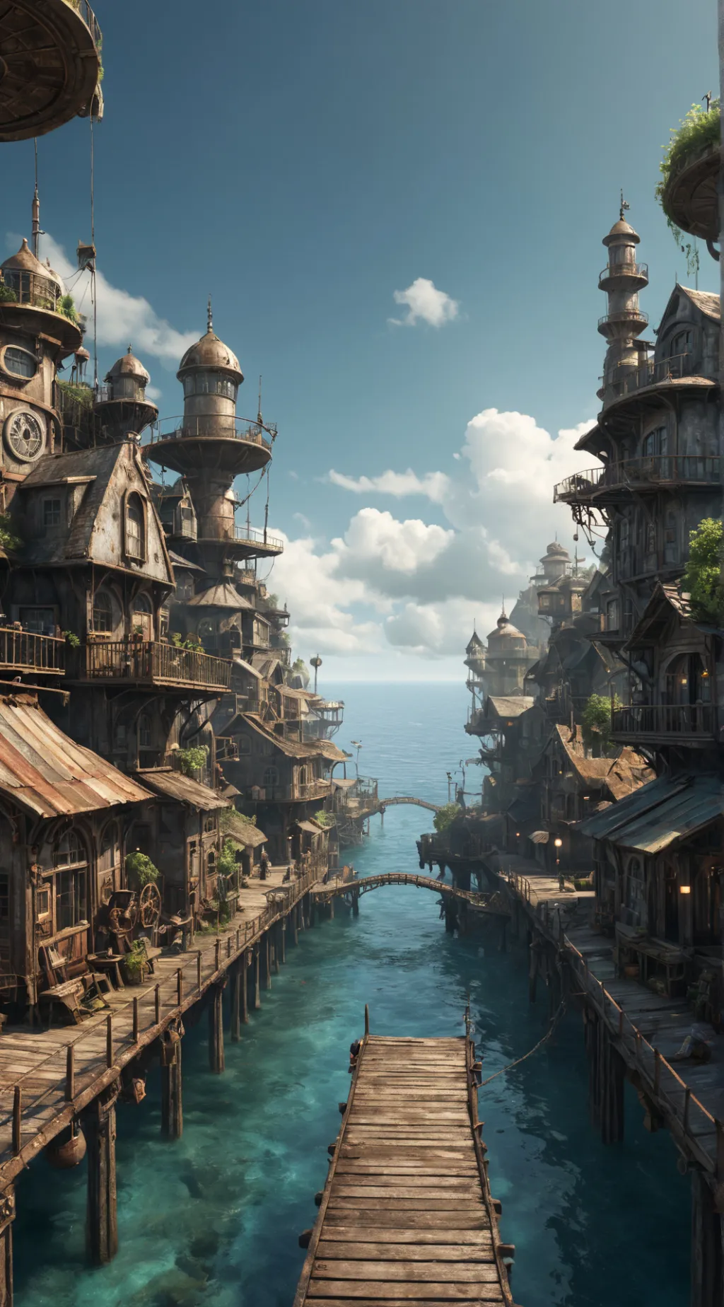 ai character: Survivor island background