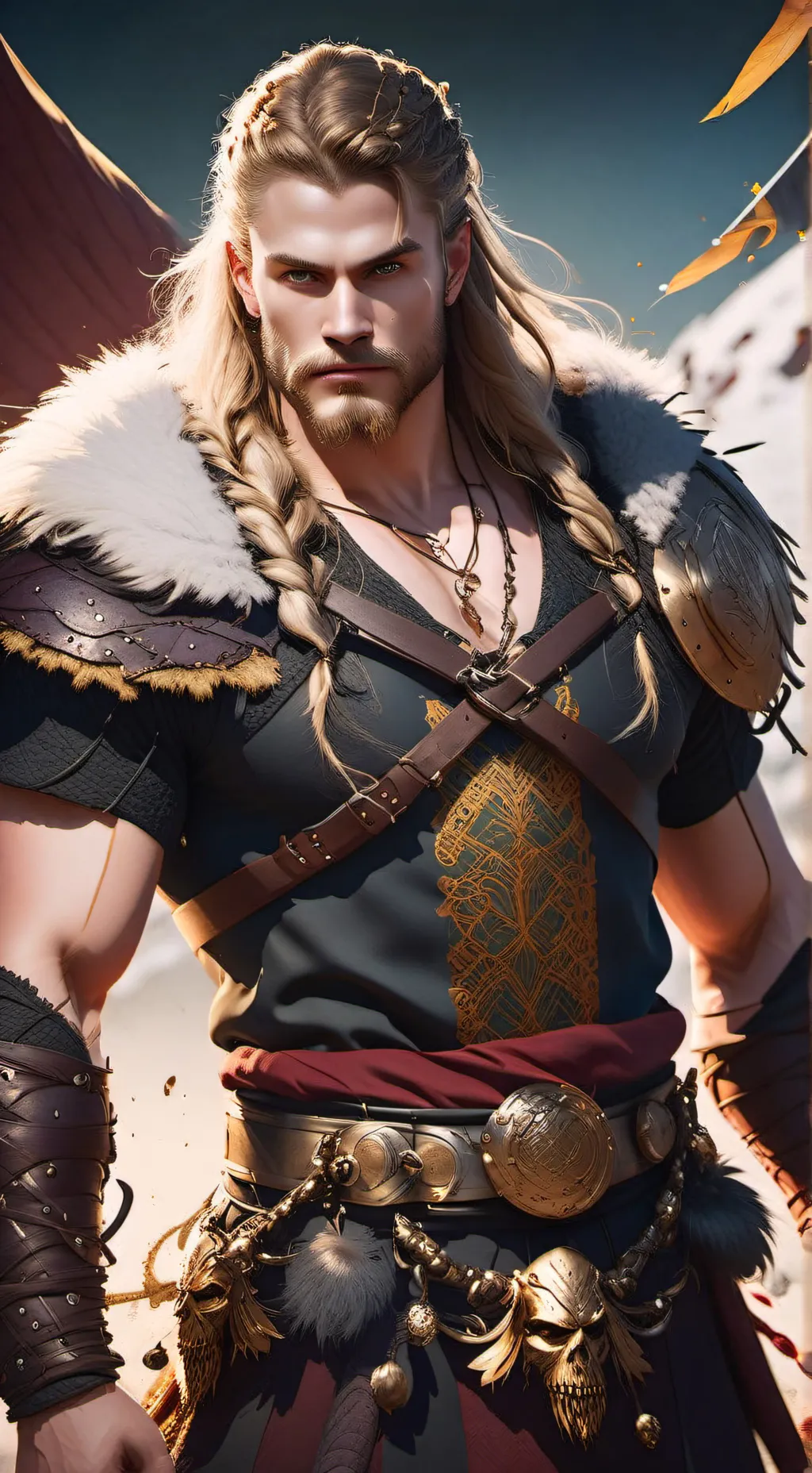 ai character: Renfore Volk background